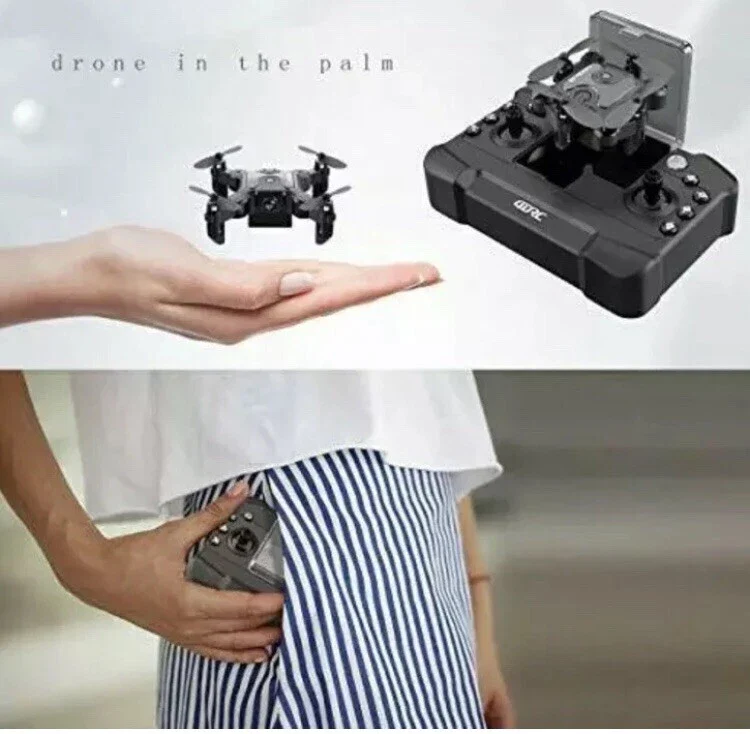 4DRC V2 Mini Drone : RC Foldable Nano Drone Pocked Quadcopter Remote Control