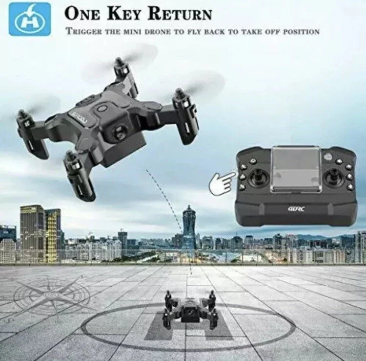 4DRC V2 Mini Drone : RC Foldable Nano Drone Pocked Quadcopter Remote Control - Image 6