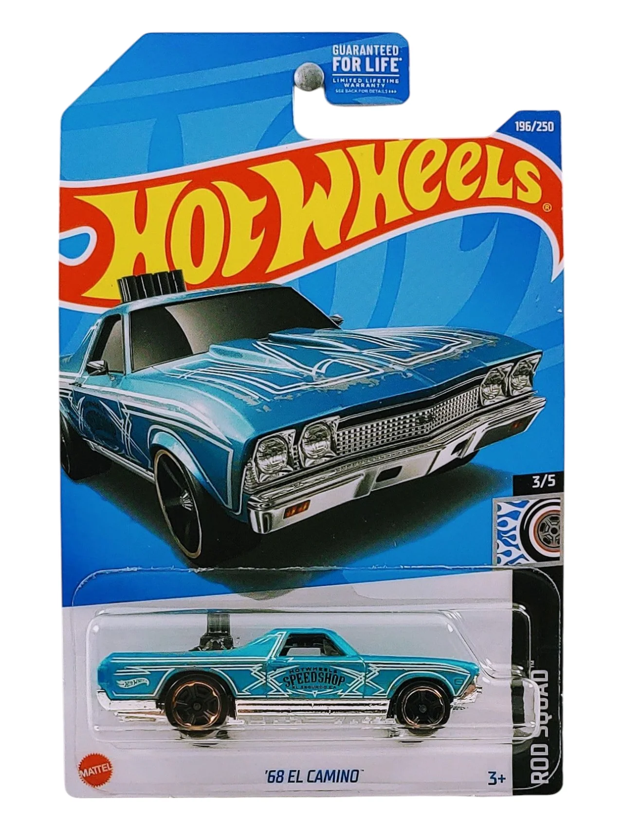 HotWheels 68 EL Camino Imported Mainline 1:64 Scale HCV94-M7C5