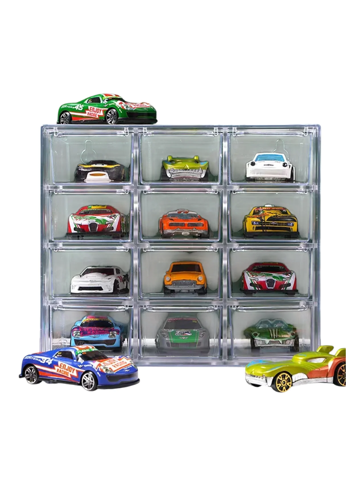 Acrylic Case for Storage 1:64 Scale Cars (12 units) - Image 2