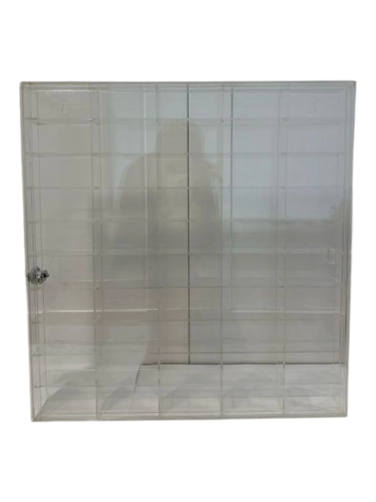 Acrylic Case For Storage holds 50 Cars Locking System (Cars not Included)