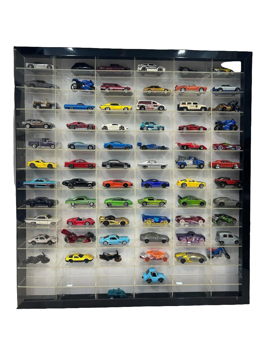 Acrylic Case For Storage Holds 78 Cars (Cars not Included)