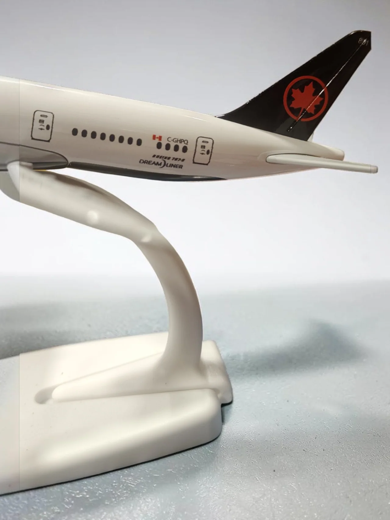 Aircraft Air Canada Boeing-787 9 Dream Liner C - Ghpq Diecast Airplane 20cm' Scale (No.312) Display Stand With Landing Wheels - Image 5