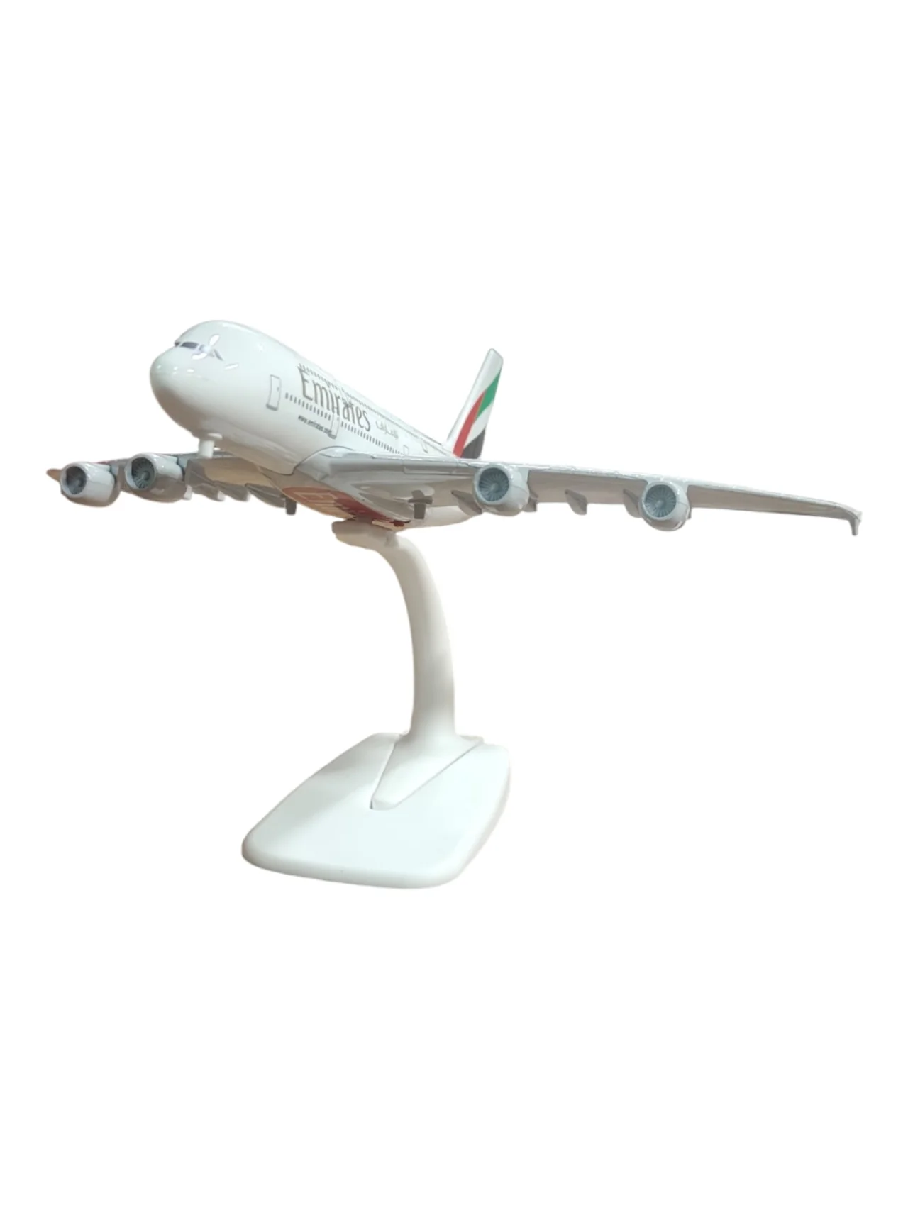 Aircraft 'Emirates Airbus A380 Resign Airplane Diecast Metal Display Stand With Landing Wheels 20cm Scale (No.301) - Image 7