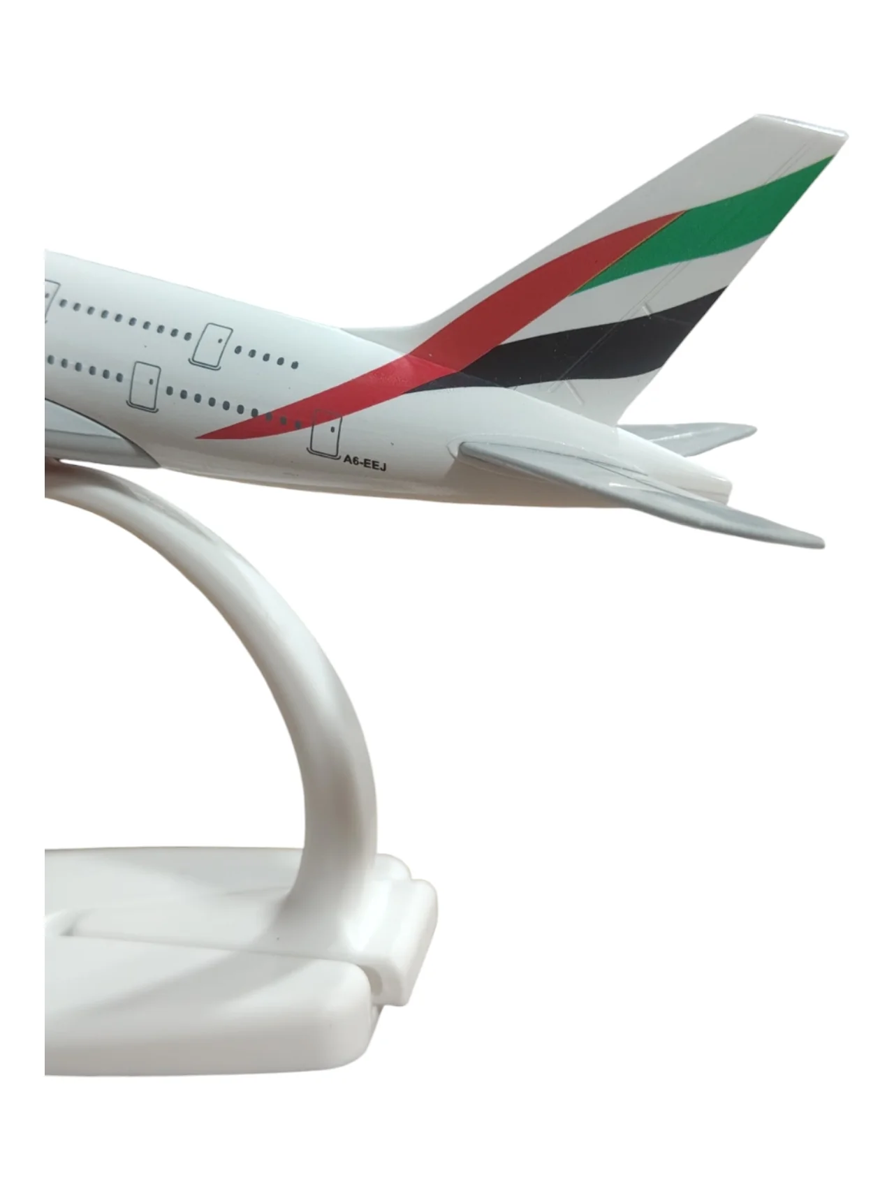 Aircraft 'Emirates Airbus A380 Resign Airplane Diecast Metal Display Stand With Landing Wheels 20cm Scale (No.301) - Image 9