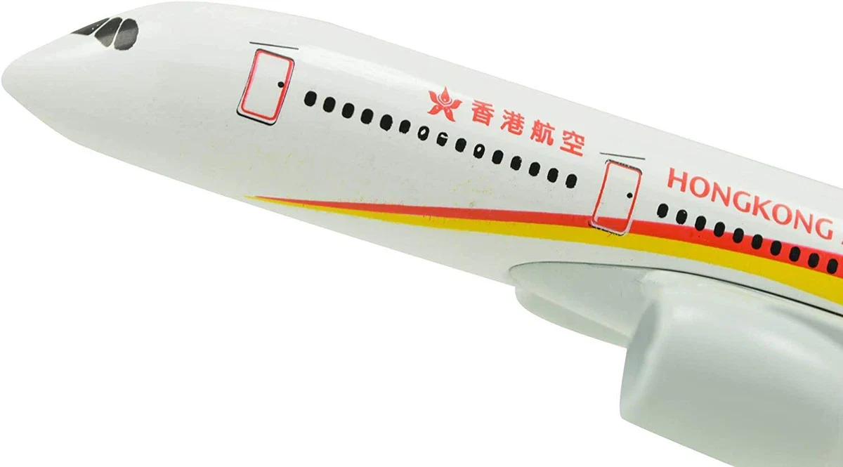 Aircraft Model 1:400 Airbus A350-900 Hong Kong Airlines Metal Airplane Model Plane 16cm (Code 114) - Image 6