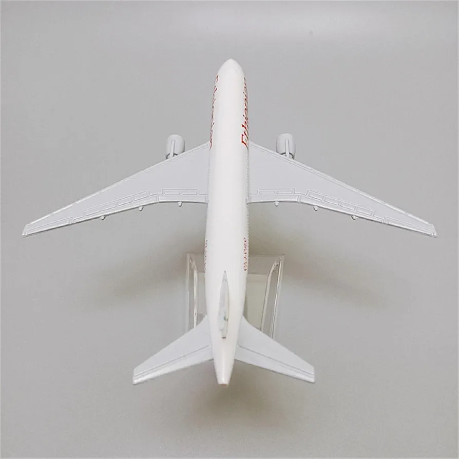 Aircraft Model 16cm Aircraft Ethiopian Cargo B777F Alloy Plane Model (code-139) - Image 2