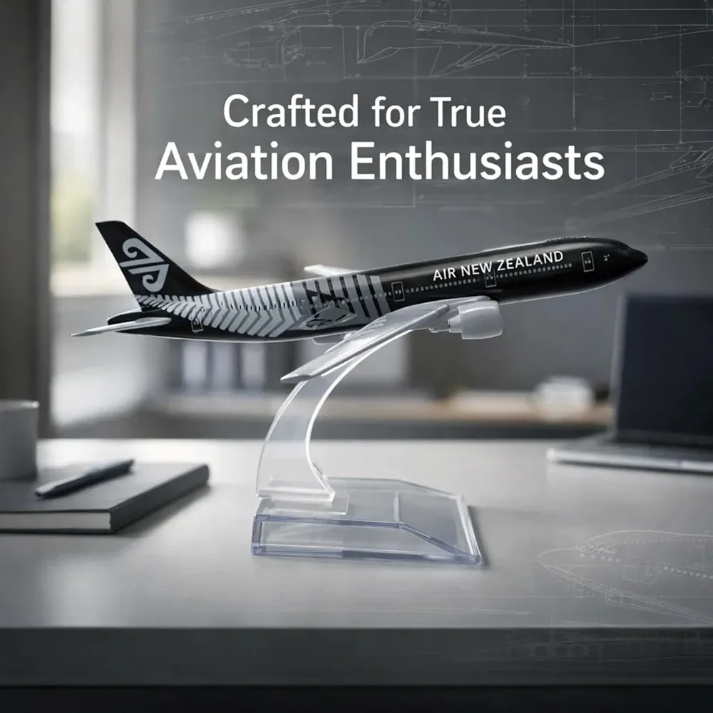 Aircraft Model Air New Zealand Western Era Black New Airplane Zealand B747 16cm (Code 141) - Image 4