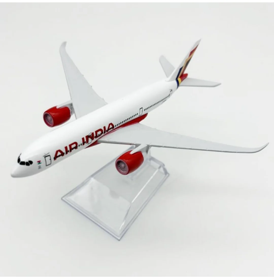 Aircraft Model Airbus A350-900 Model Air India airplane 16 CM (Code-115) - Image 2