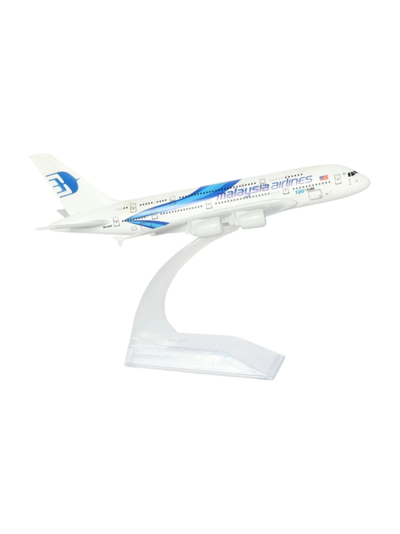 Aircraft Model Airbus A380 Malaysia Airlines 16 CM (Code-109) - Image 2