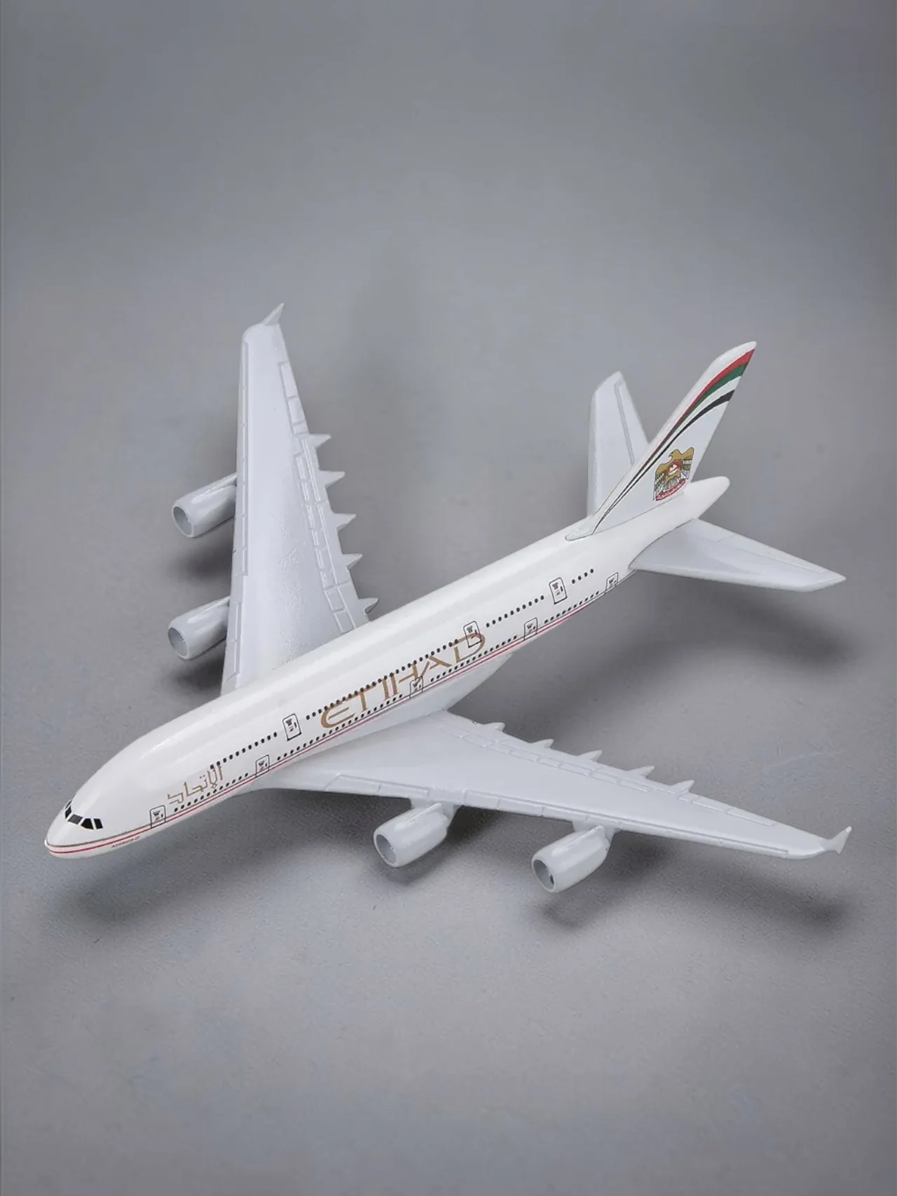 Aircraft Model Airbus ETIHAD Airlines A380 Model - 16cm Airplane Durable Construction (Code-102A) - Image 9