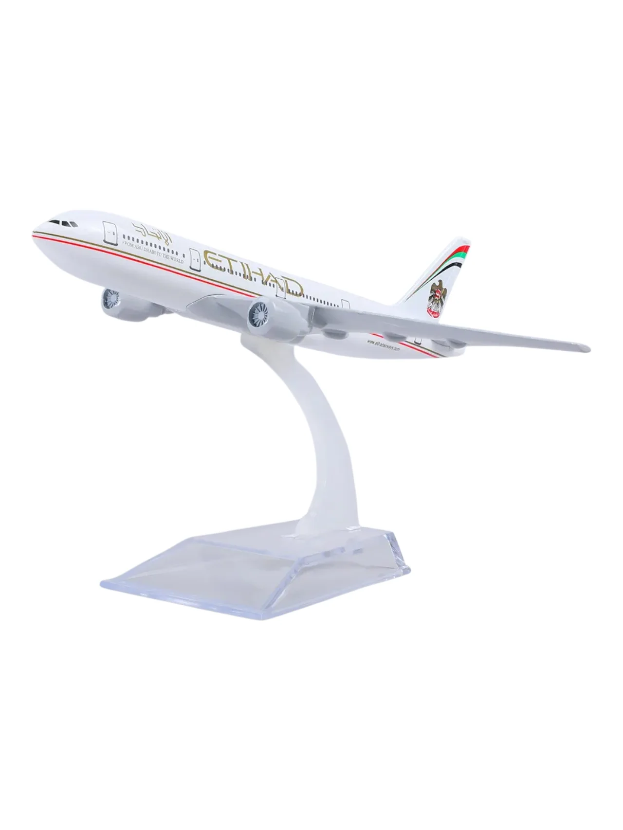 Aircraft Model Boeing 777 Ethihad Airways Airplane 16 CM (Code-134) - Image 2