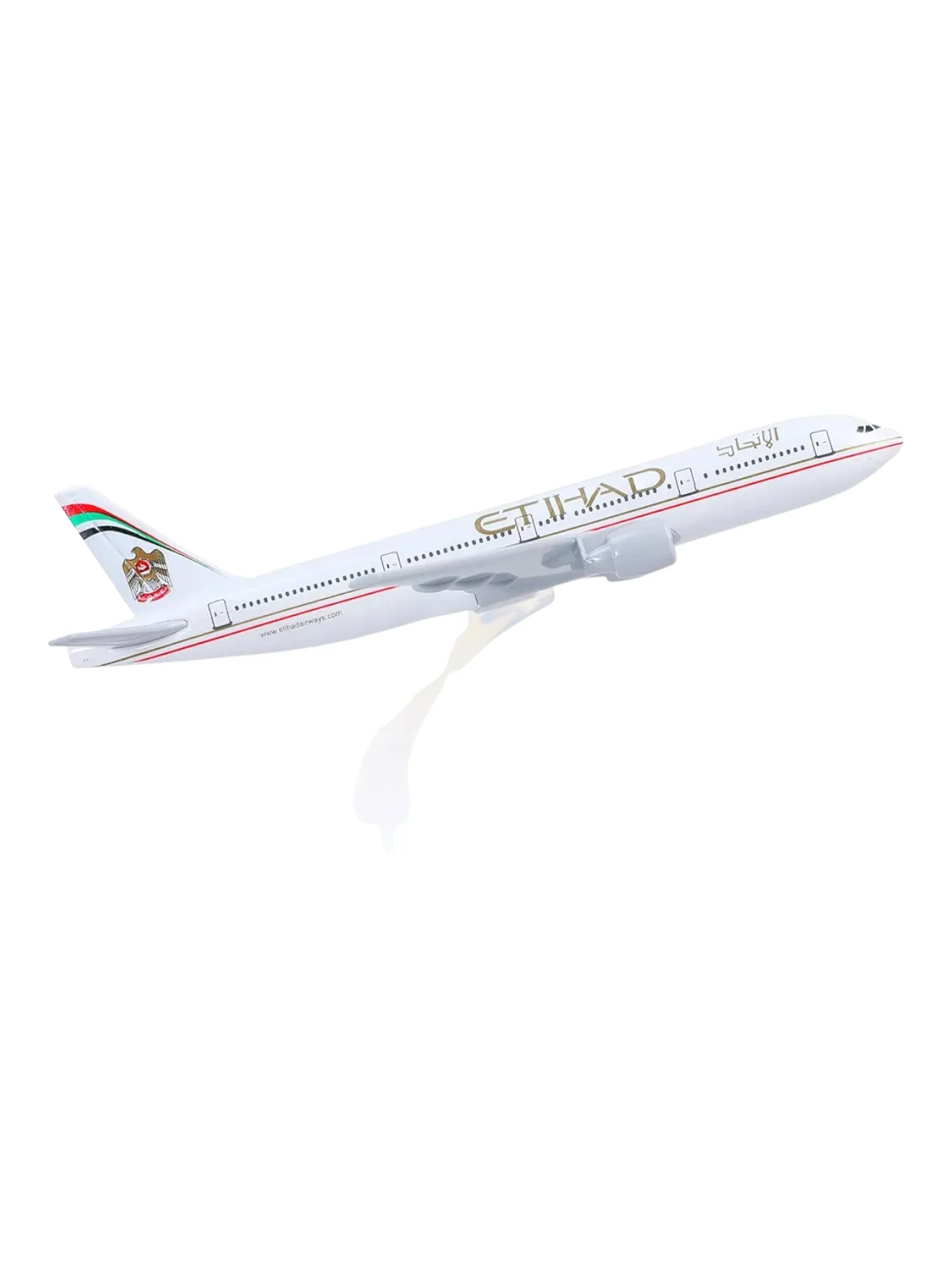 Aircraft Model Boeing 777 Ethihad Airways Airplane 16 CM (Code-134) - Image 4