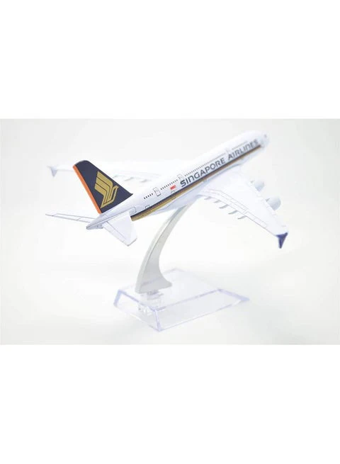Aircraft Model Diecast Alloy Metal Singapore Airlines/Airways Airbus A380 16 cm (Code-111) - Image 2