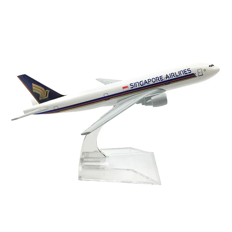Aircraft Model Singapore Airplane Airlines 16cm 1000th B787-10 9V-SCP Flaps (Code 116)
