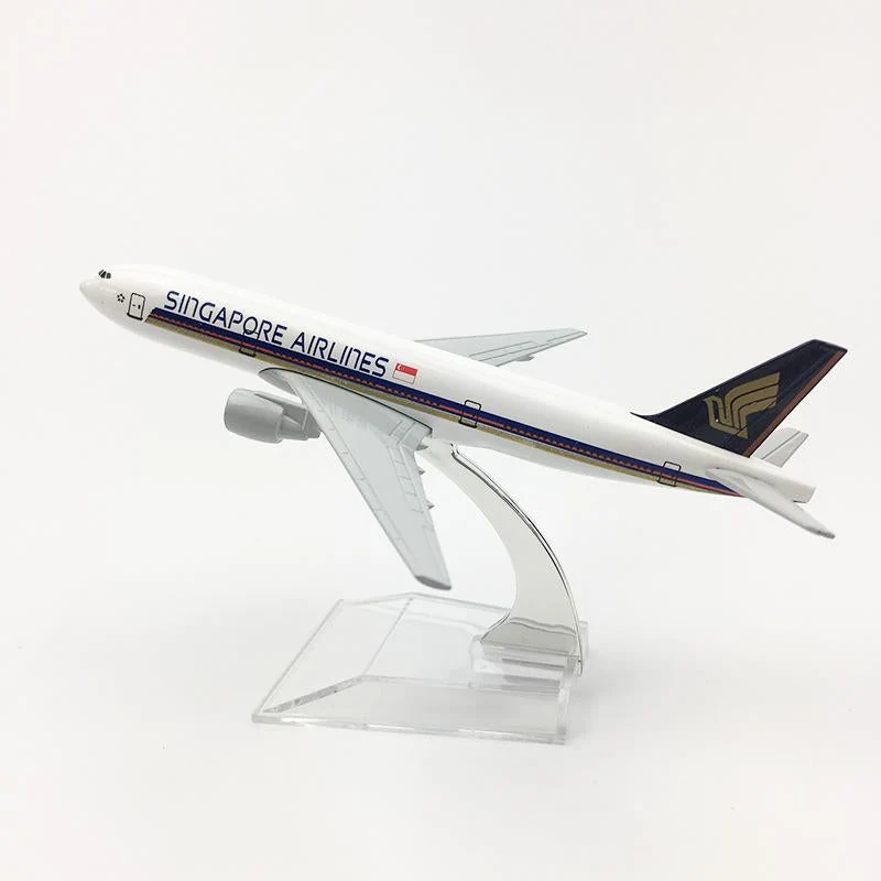 Aircraft Model Singapore Airplane Airlines 16cm 1000th B787-10 9V-SCP Flaps (Code 116) - Image 3