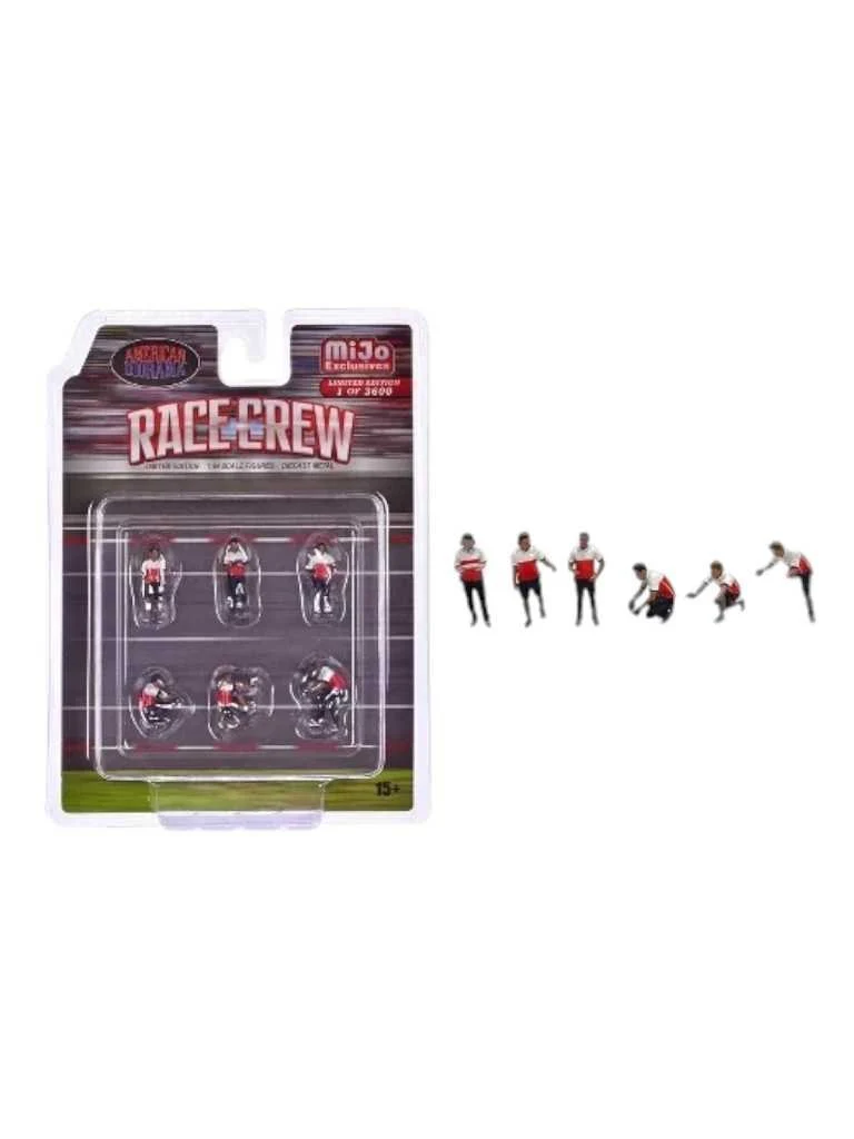 American diorama race crew