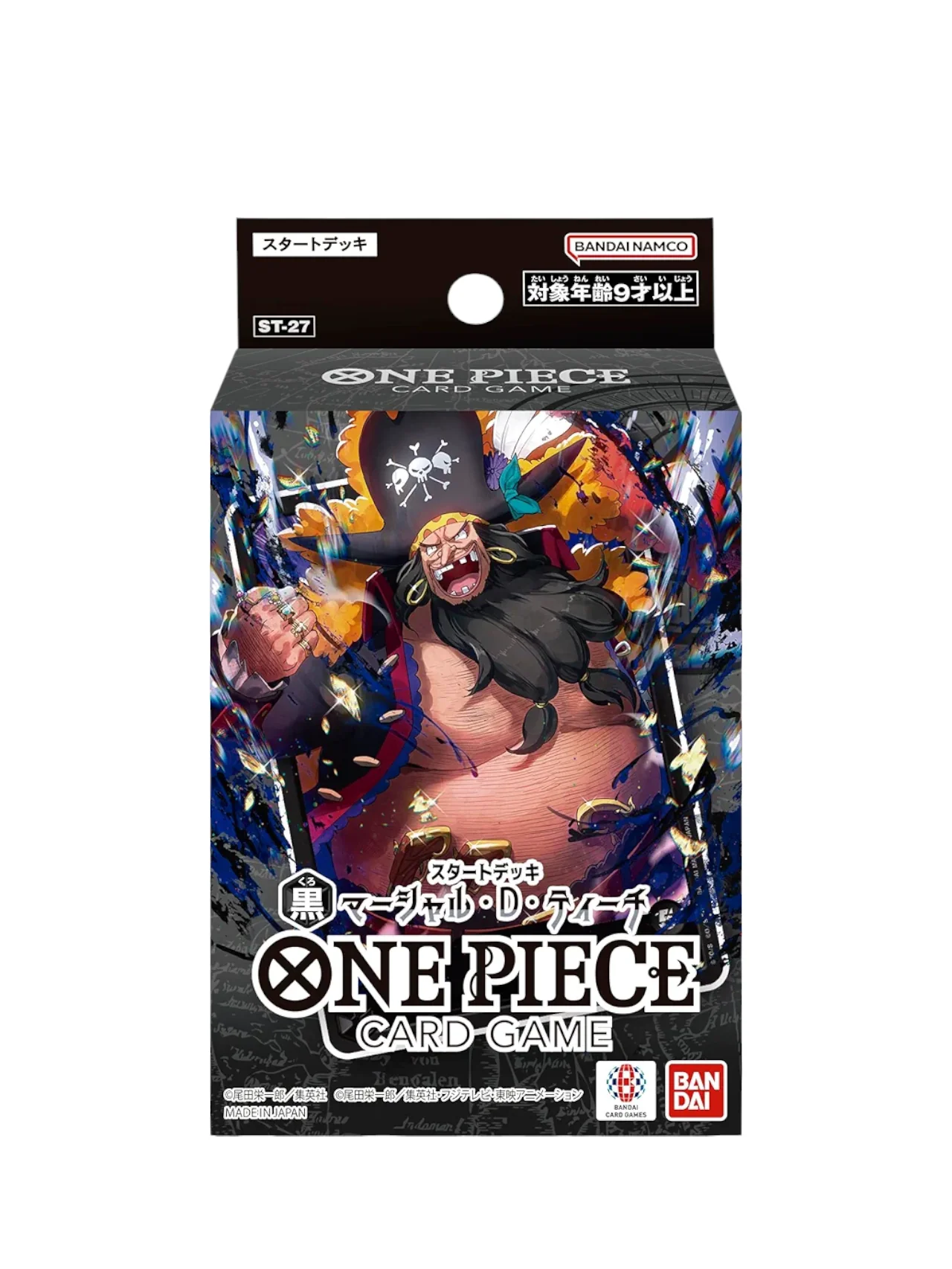 Bandai ST-27 One Piece Card Game, Starter Deck, Black,