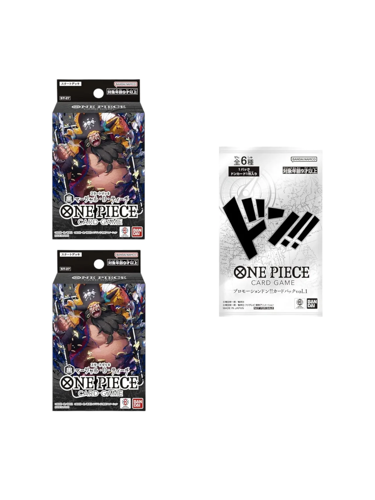 Bandai ST-27 One Piece Card Game, Starter Deck, Black, - Image 2