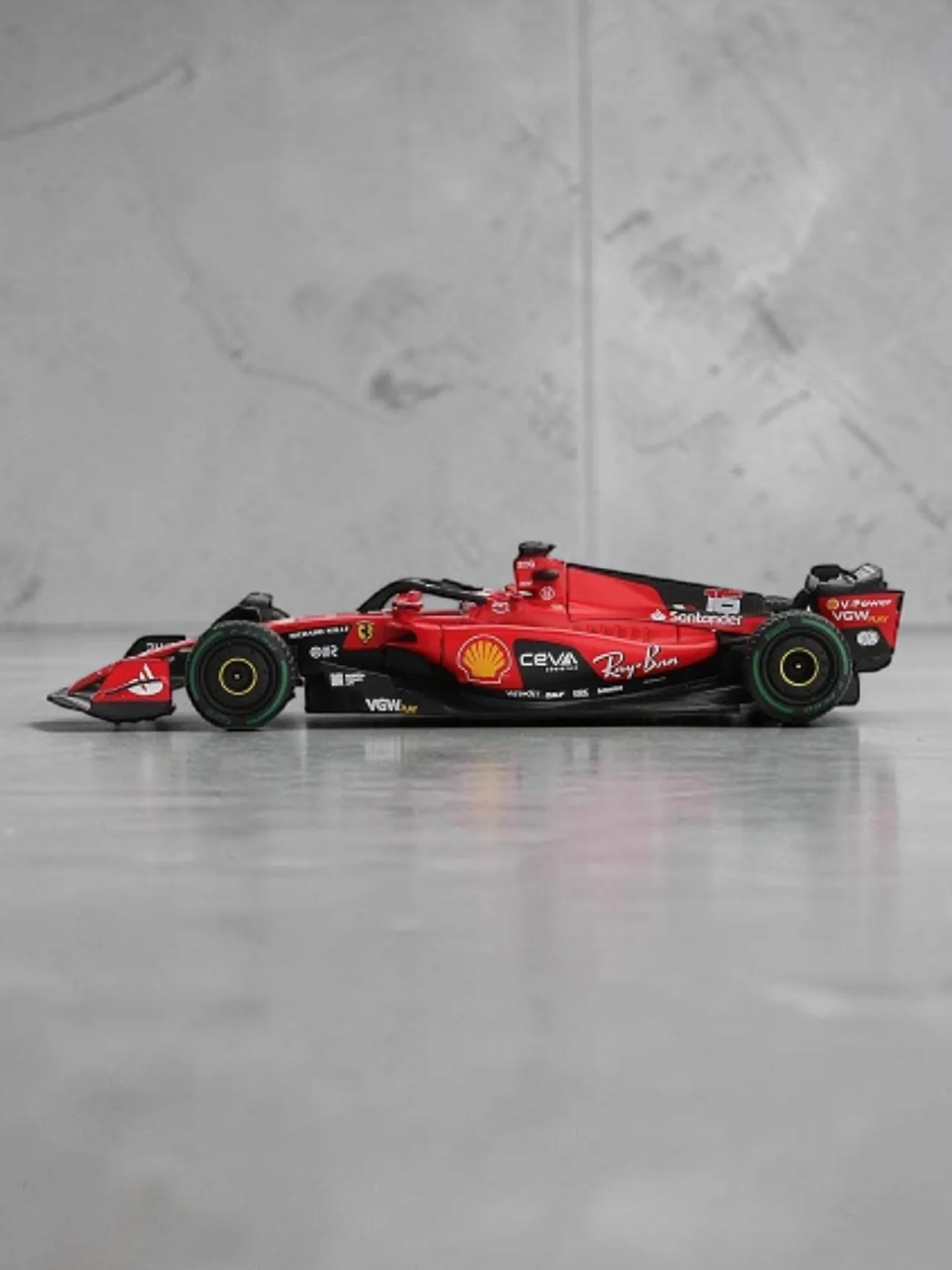 BBR Ferrari SF23 16 C Leclerc 2023 Monaco GP ( code - BBRFER64022 ) MINI GT BBR Imported 1:64 Scale - Image 2