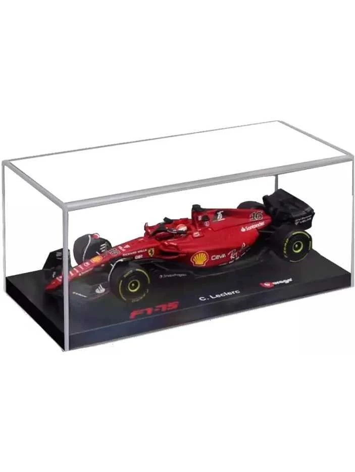 Bburago, 1/43 Scale Model Compatible With Ferrari Replica Miniature Model Compatible With Scuderia Replica Miniature F1-75 # 16 Compatible With Charles Leclerc Replica Miniature Model 2022 Racing - Image 5