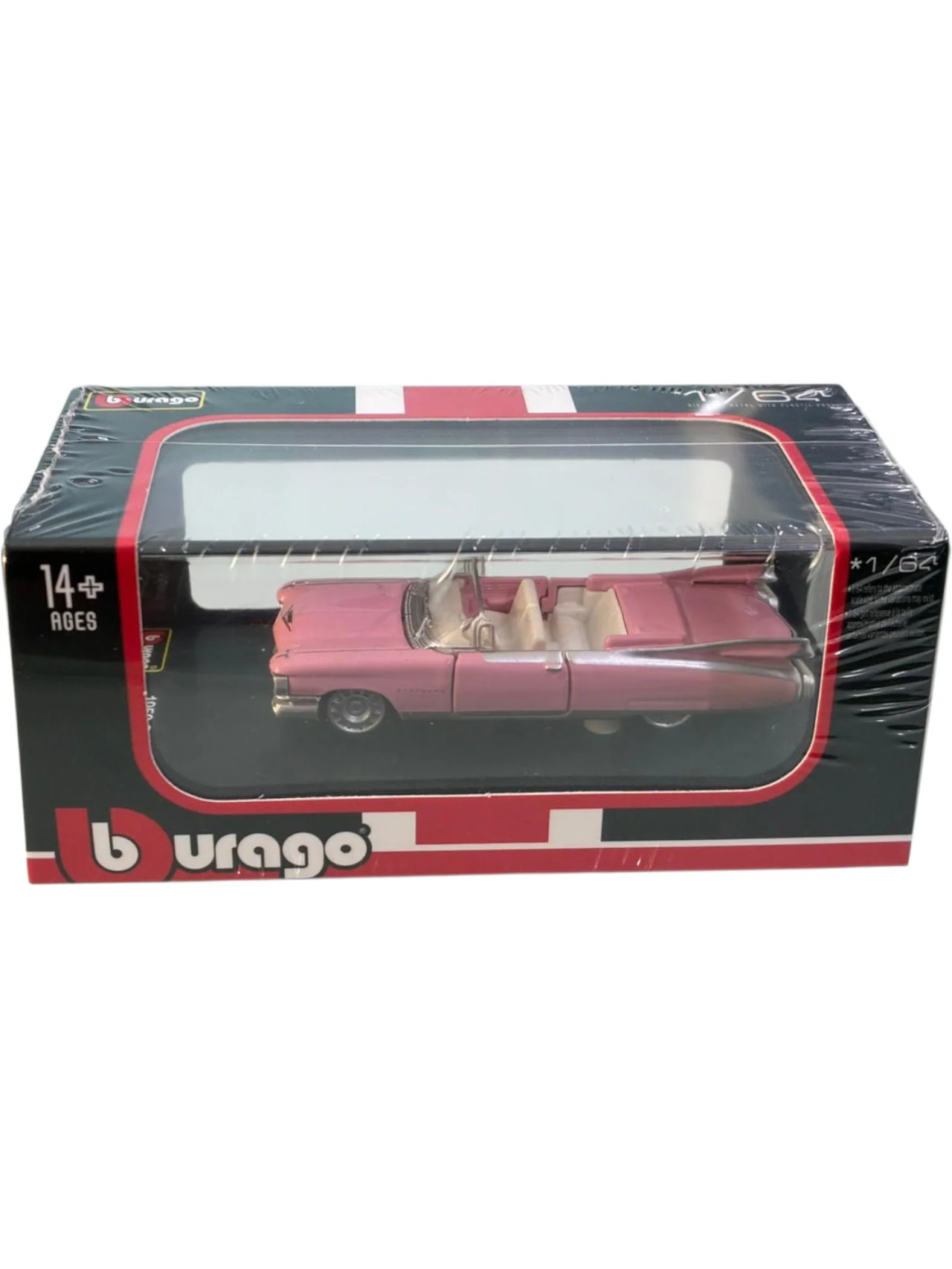 Bburago 1959 Cadillac Eldorado Biarritz Iconic Classic Collectible with Acrylic Display Case 1:64 Scale - Image 4