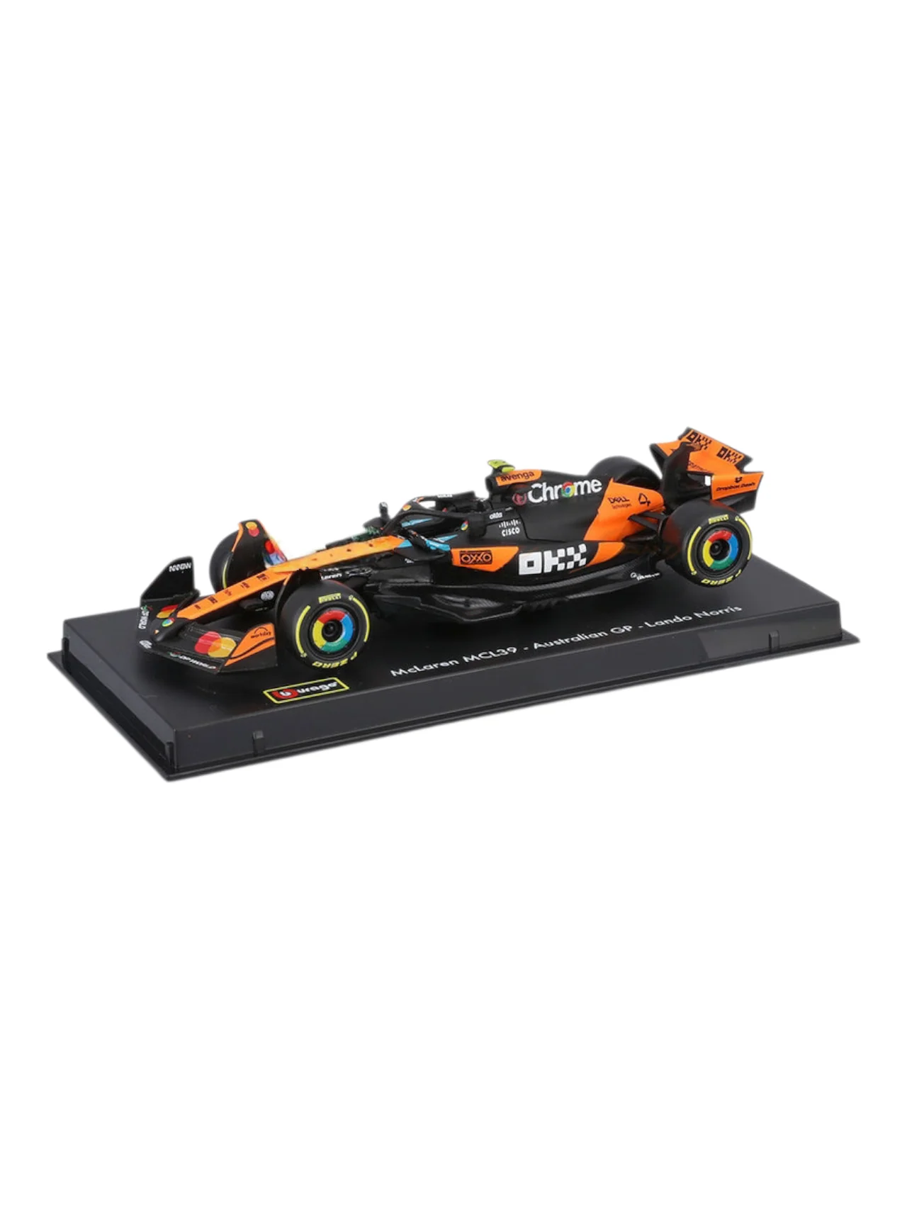 Bburago 2025 Formula 1 ( f1 ) No.4 mclaren mcl39 Australian gp lando Norris 1:43 Scale 18- 38248N - Image 2