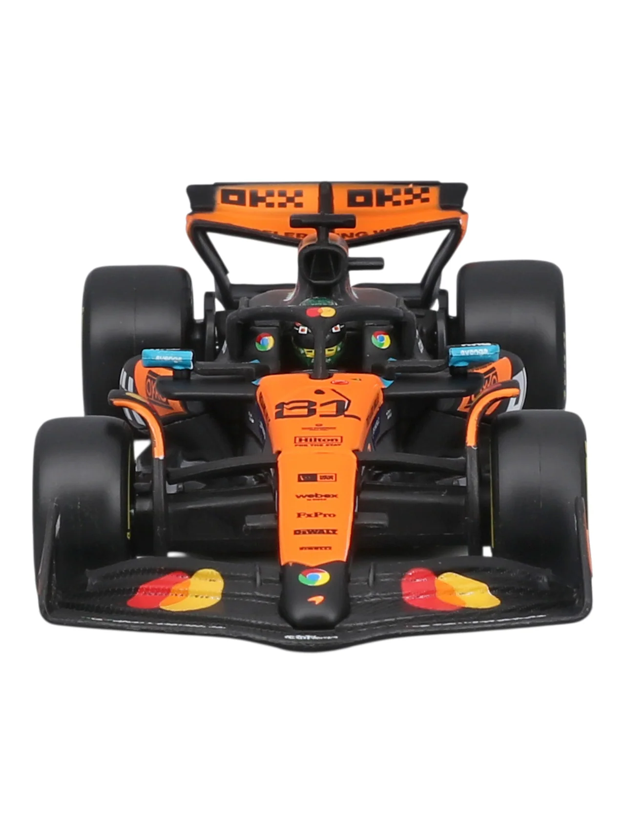 Bburago 2025 formula 1 (f1) Mclaren MCL39 Australian gp Oscar Piastri  1:43 Scale #18-38248p - Image 2