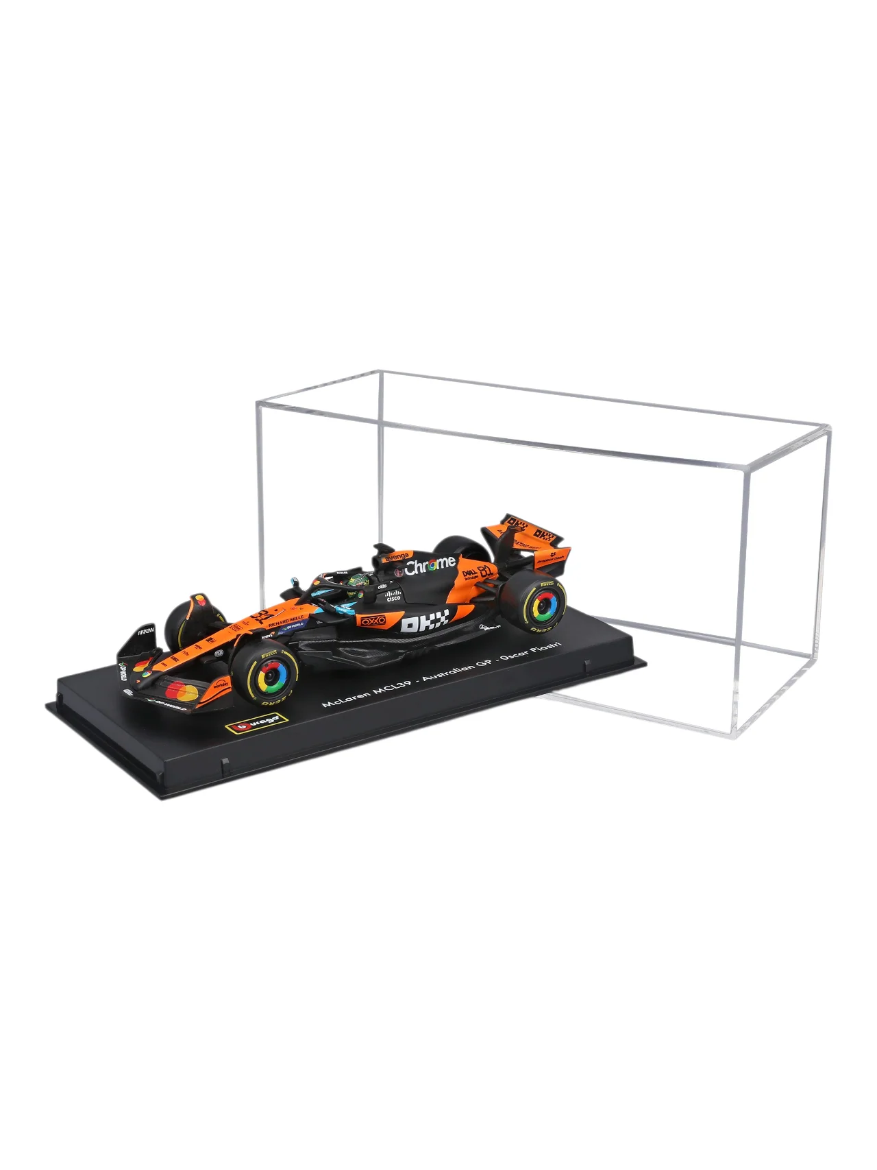 Bburago 2025 formula 1 (f1) Mclaren MCL39 Australian gp Oscar Piastri  1:43 Scale #18-38248p - Image 4