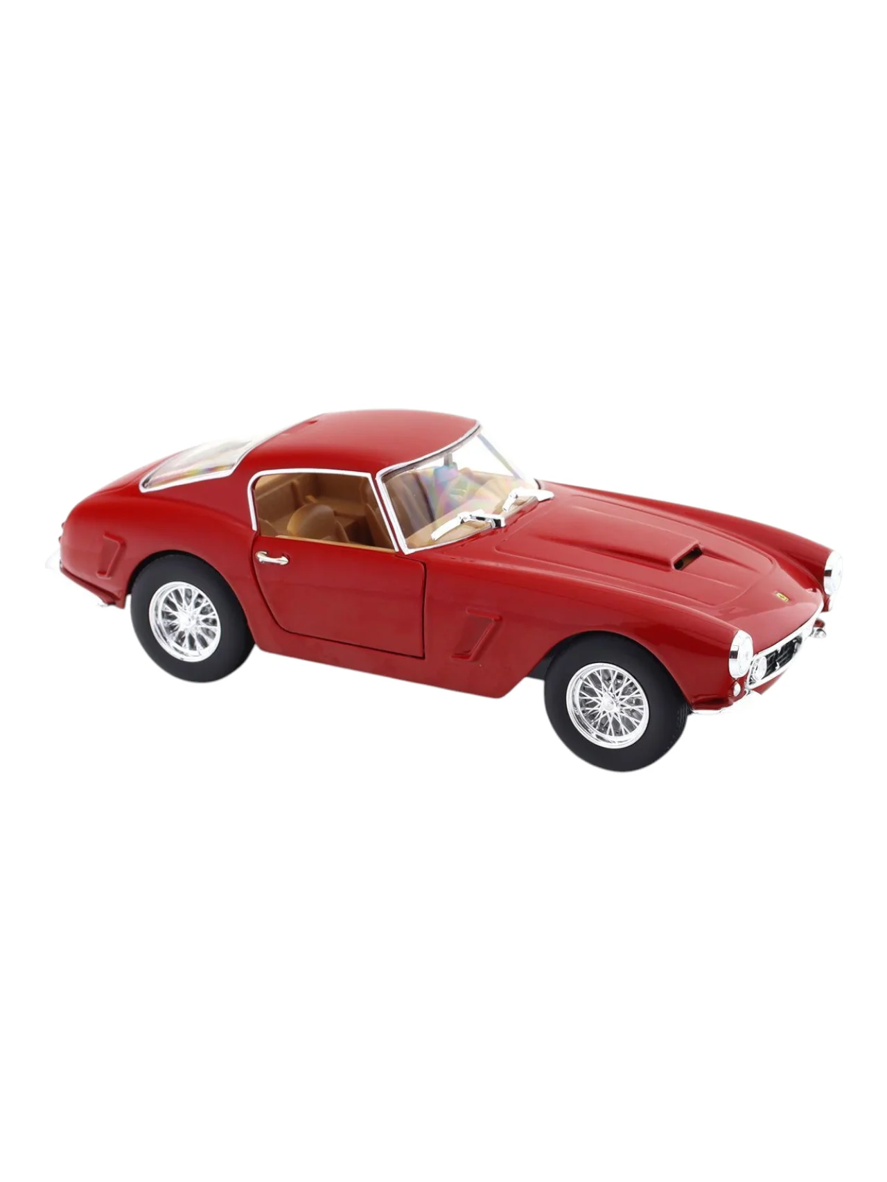 Bburago Ferrari 250 GT Berlinetta Passo Corto Diecast 1:24 Scale (With Acrylic Case) - Image 11