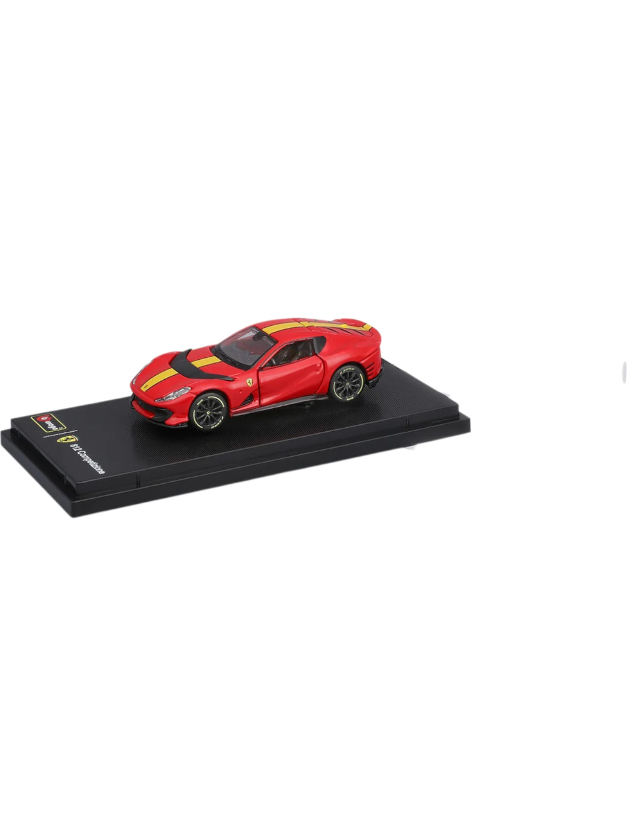 Bburago ferrari 812 competizione die-cast model with acrylic display case 1:64 Scale - Image 7