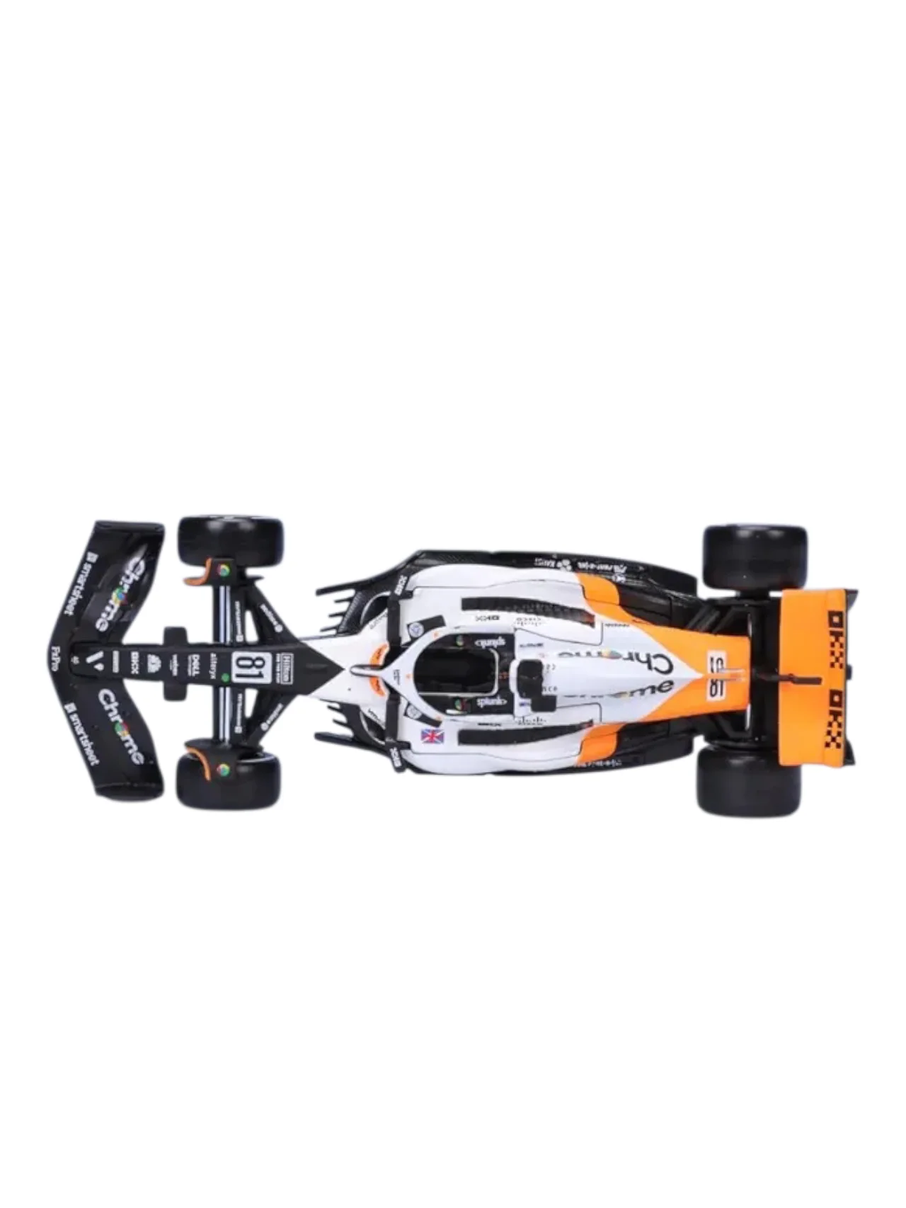 Bburago F1 Formula 1 MCLAREN MCL60 (2023) - MONACO GP LN4 - 1:43 Scale - Race Car Model, bburago 18-38087 - Image 3