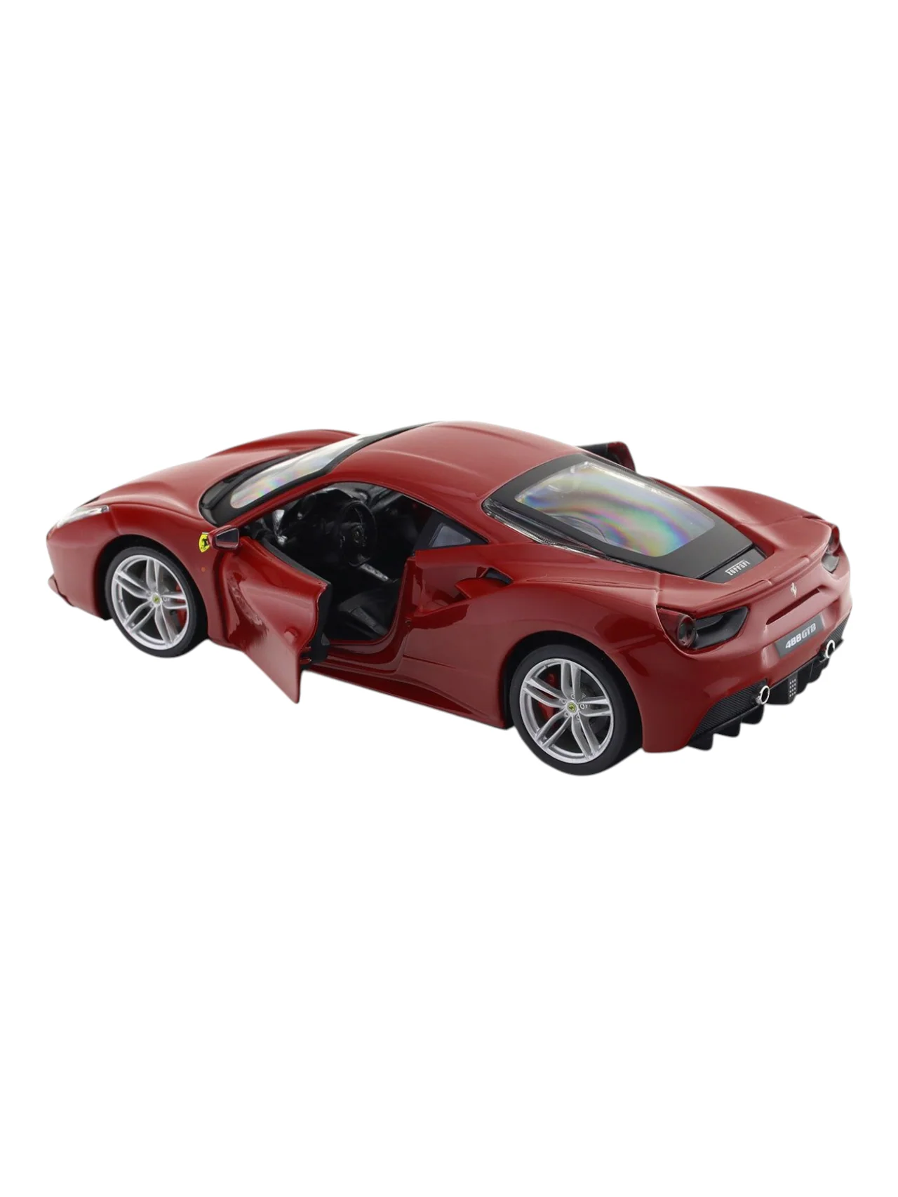 Bburago Ferrari 488 GTB Diecast 1:24 Scale (With Acrylic Case) - Image 3
