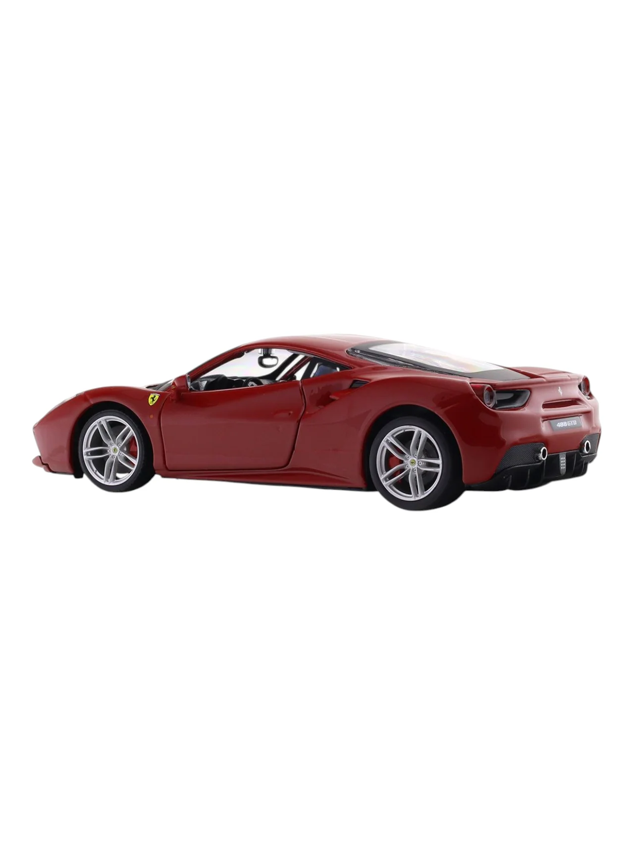 Bburago Ferrari 488 GTB Diecast 1:24 Scale (With Acrylic Case) - Image 7