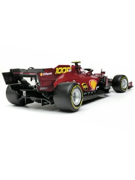 Bburago Ferrari racing tuscan GP Ferrari's SF1000 C. Leclerc (Box damaged car mint condition) - Image 5
