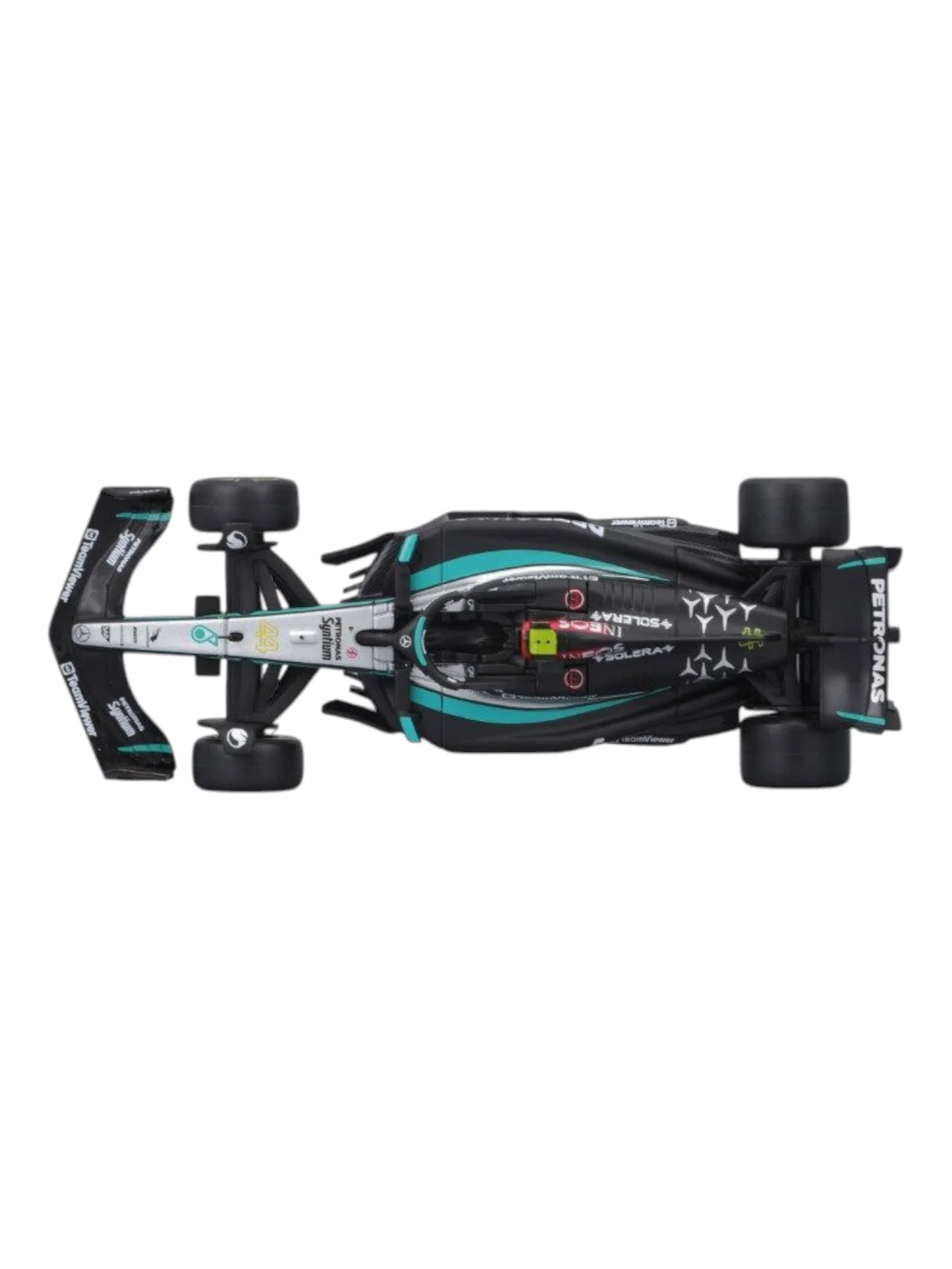 Bburago Formula 1 (F1) AMG Petronas F1W15 E Performance #44 Lewis Hamilton Diecast 1:43 Scale - Image 9