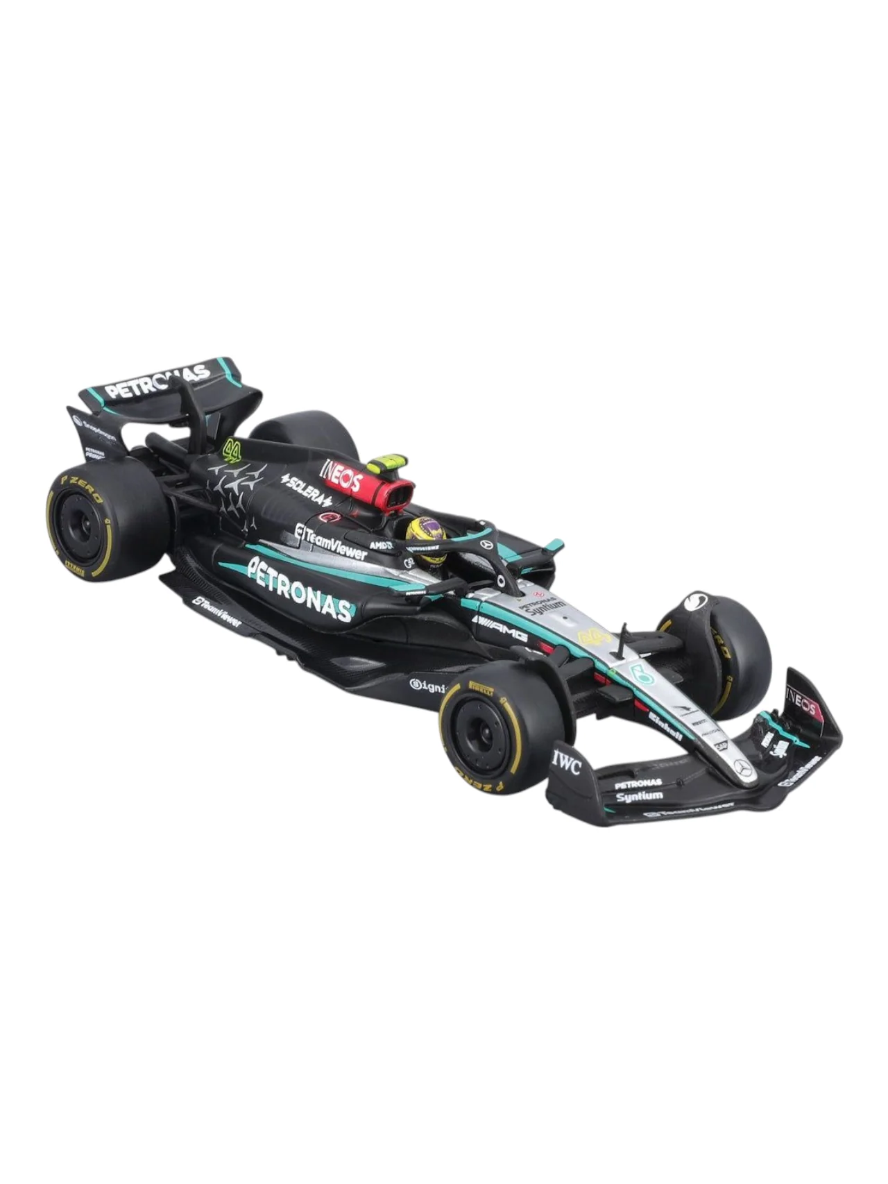 Bburago Formula 1 (F1) AMG Petronas F1W15 E Performance Diecast 1:43 Scale (With Acrylic Case) - Image 11