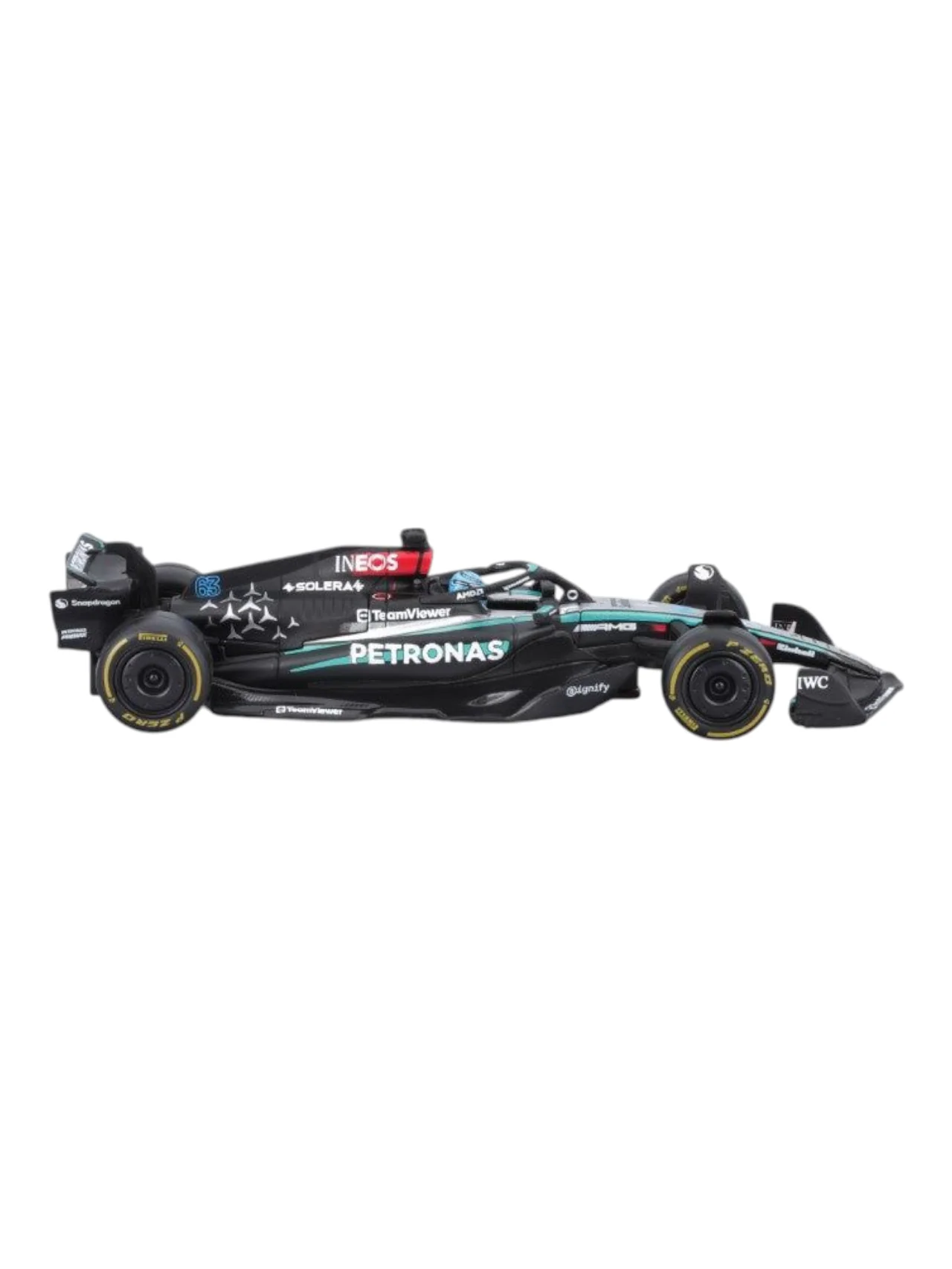 Bburago Formula 1 (F1) AMG Petronas F1W15 E Performance Diecast 1:43 Scale (With Acrylic Case) - Image 5