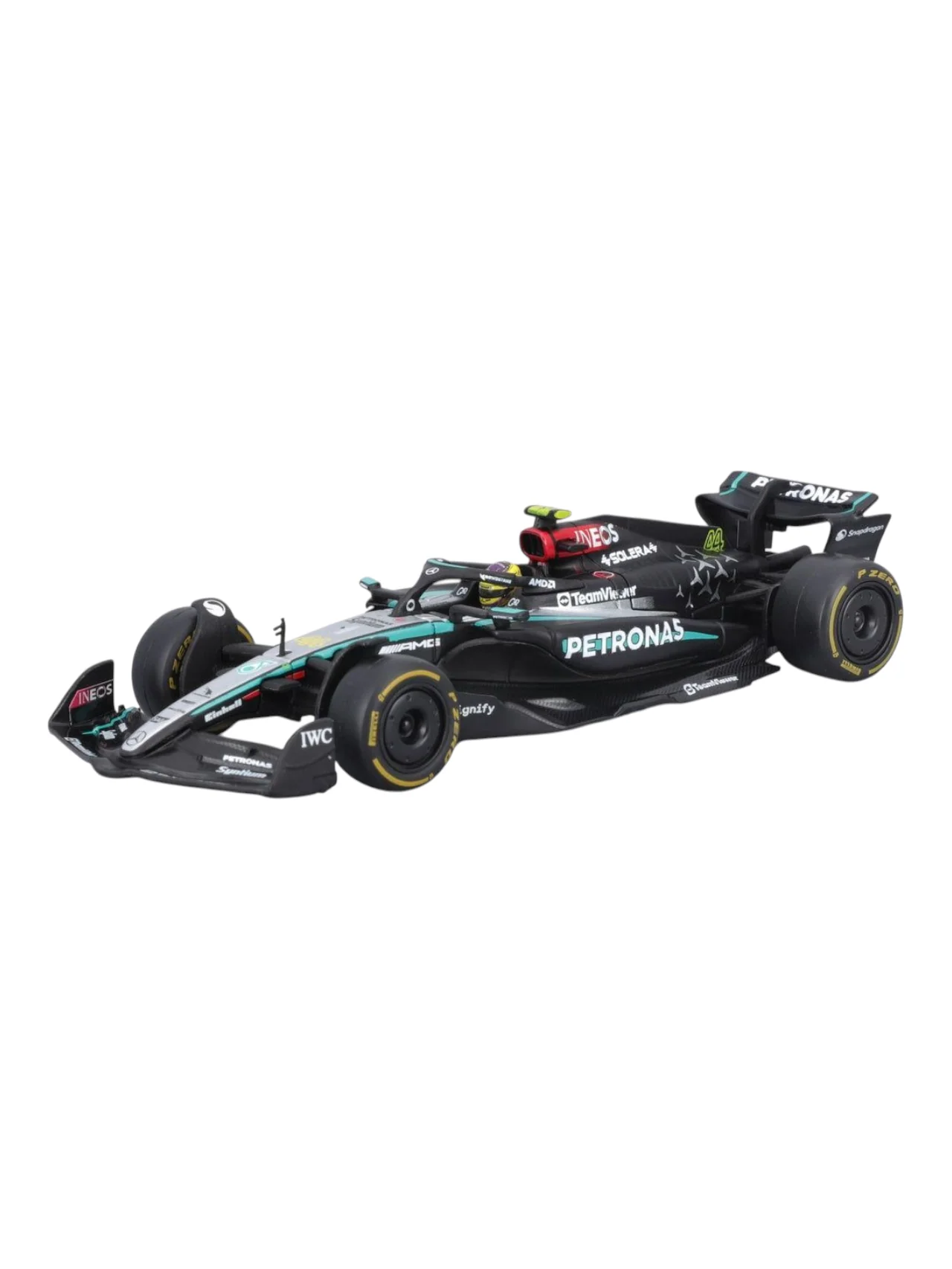 Bburago Formula 1 (F1) AMG Petronas F1W15 E Performance Diecast 1:43 Scale (With Acrylic Case) - Image 7