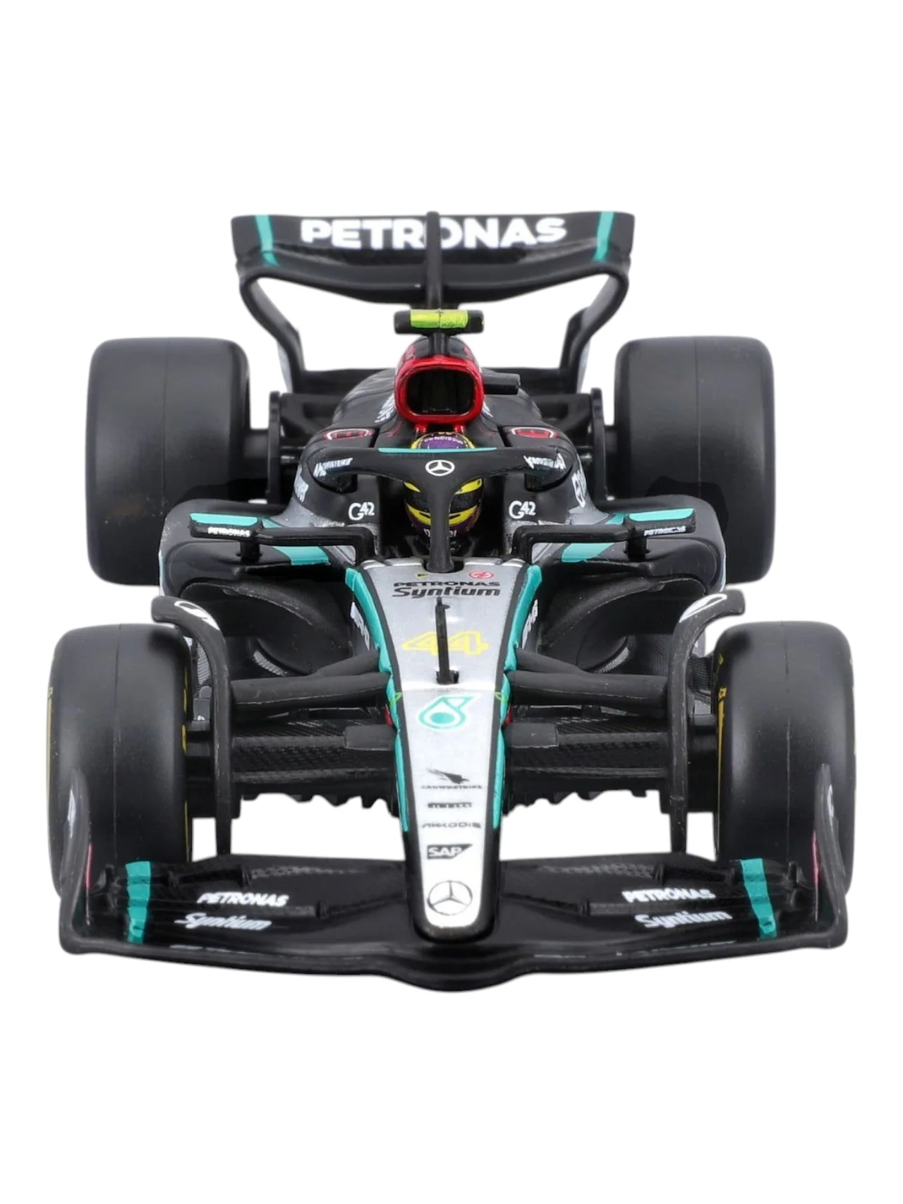 Bburago Formula 1 (F1) AMG Petronas F1W15 E Performance Diecast 1:43 Scale (With Acrylic Case) - Image 9