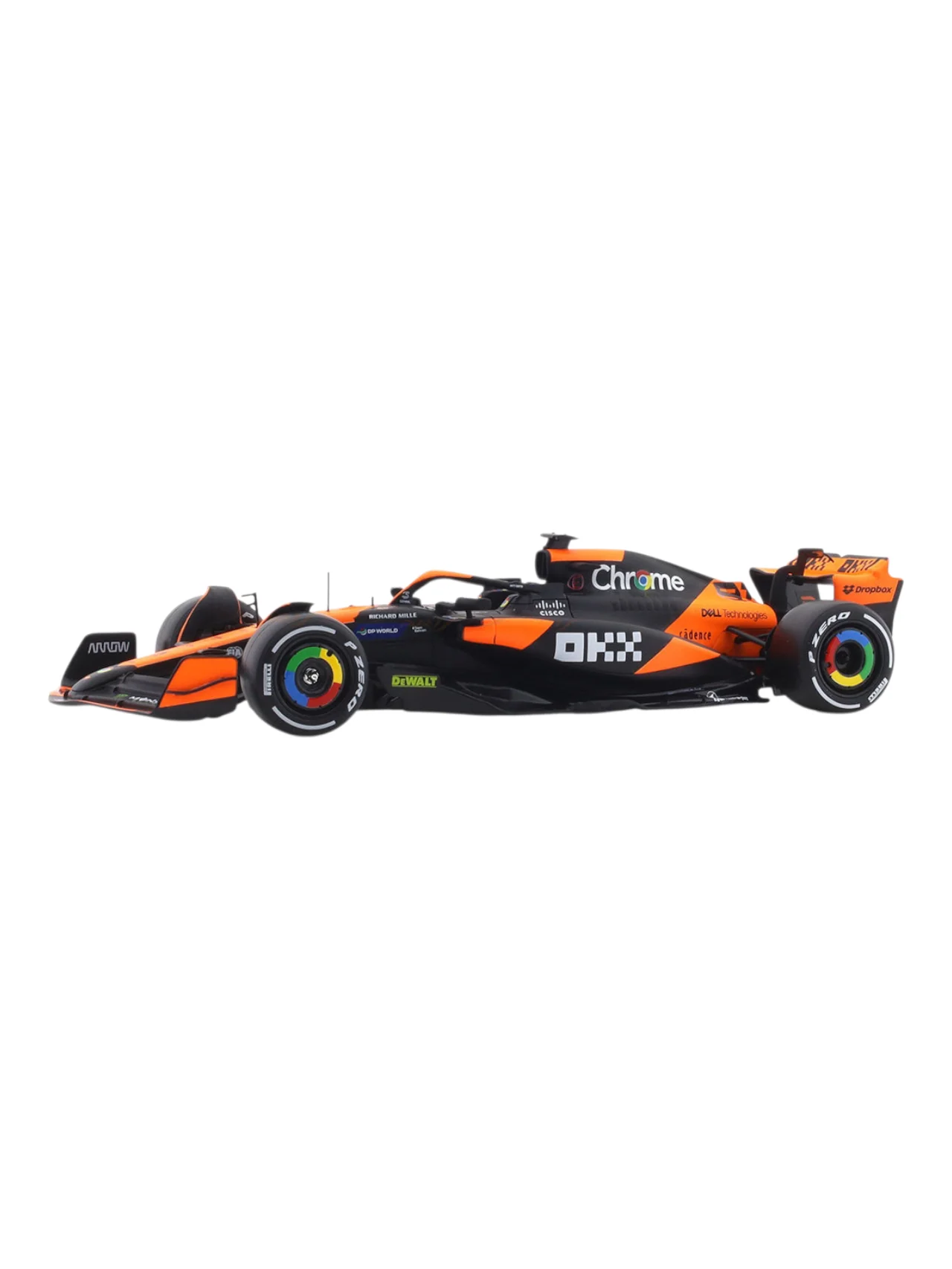 Bburago Formula 1 (F1) 2024 Mclaren MCL38 Miami Grand Prix Driver No-81 Oscar Piastri 1:24 Scale (With Figure) - Image 3
