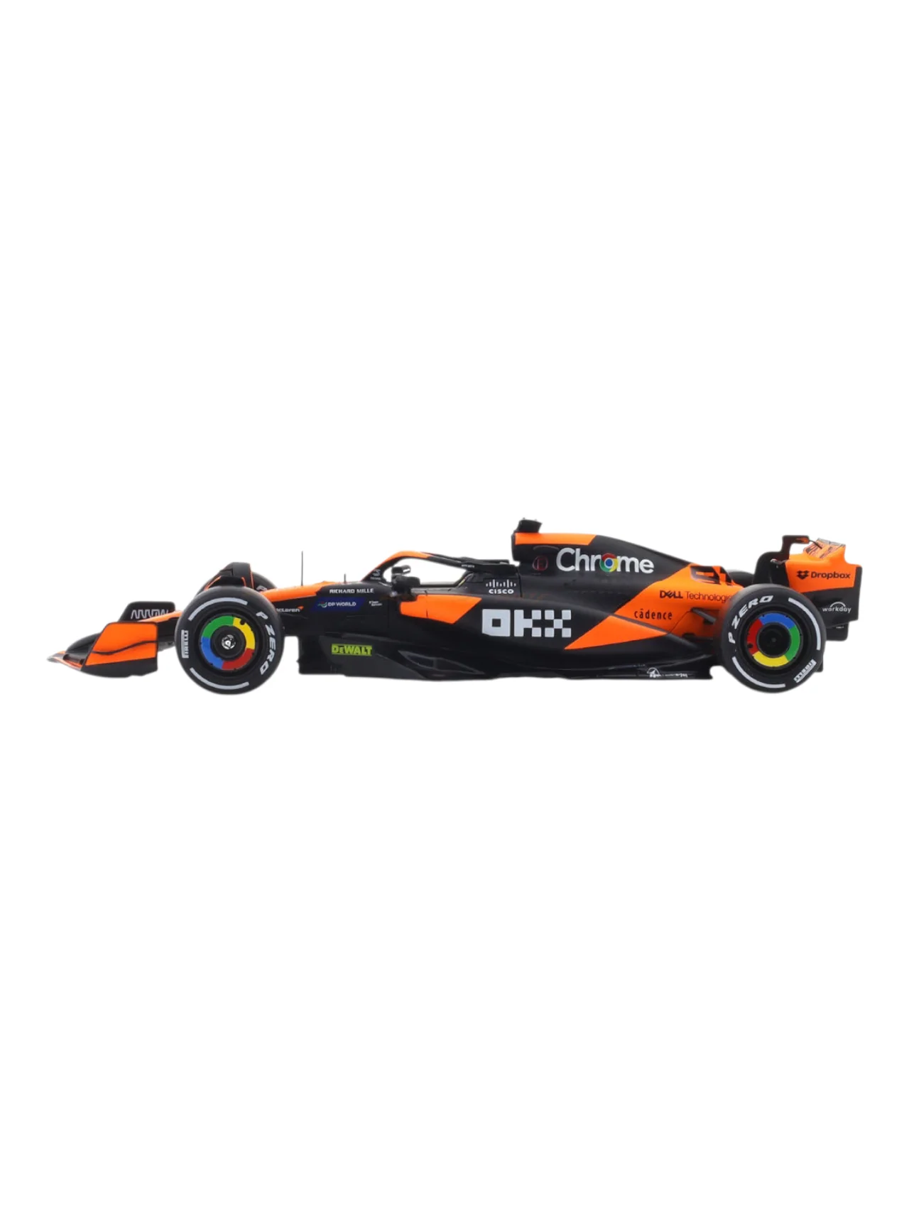 Bburago Formula 1 (F1) 2024 Mclaren MCL38 Miami Grand Prix Driver No-81 Oscar Piastri 1:24 Scale (With Figure) - Image 5