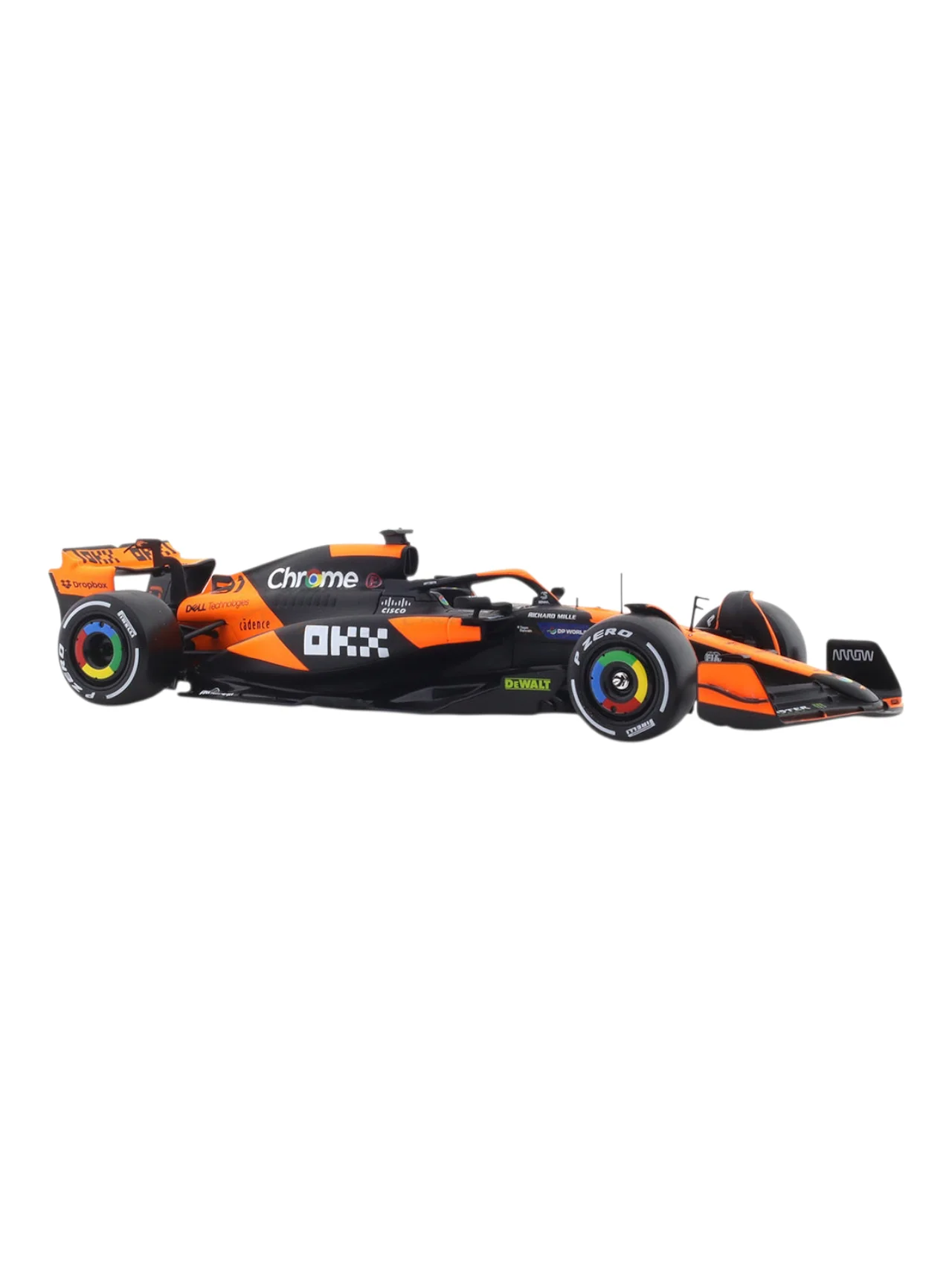 Bburago Formula 1 (F1) 2024 Mclaren MCL38 Miami Grand Prix Driver No-81 Oscar Piastri 1:24 Scale (With Figure) - Image 9