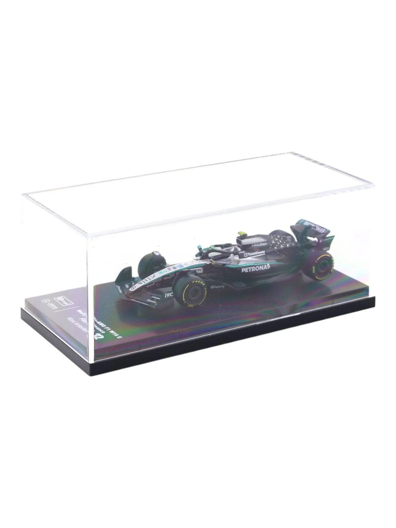 Bburago Formula 1 2025 Mercedes-AMG F1 W16 E Kimi Antonelli No-12 1:64 Scale - Image 3