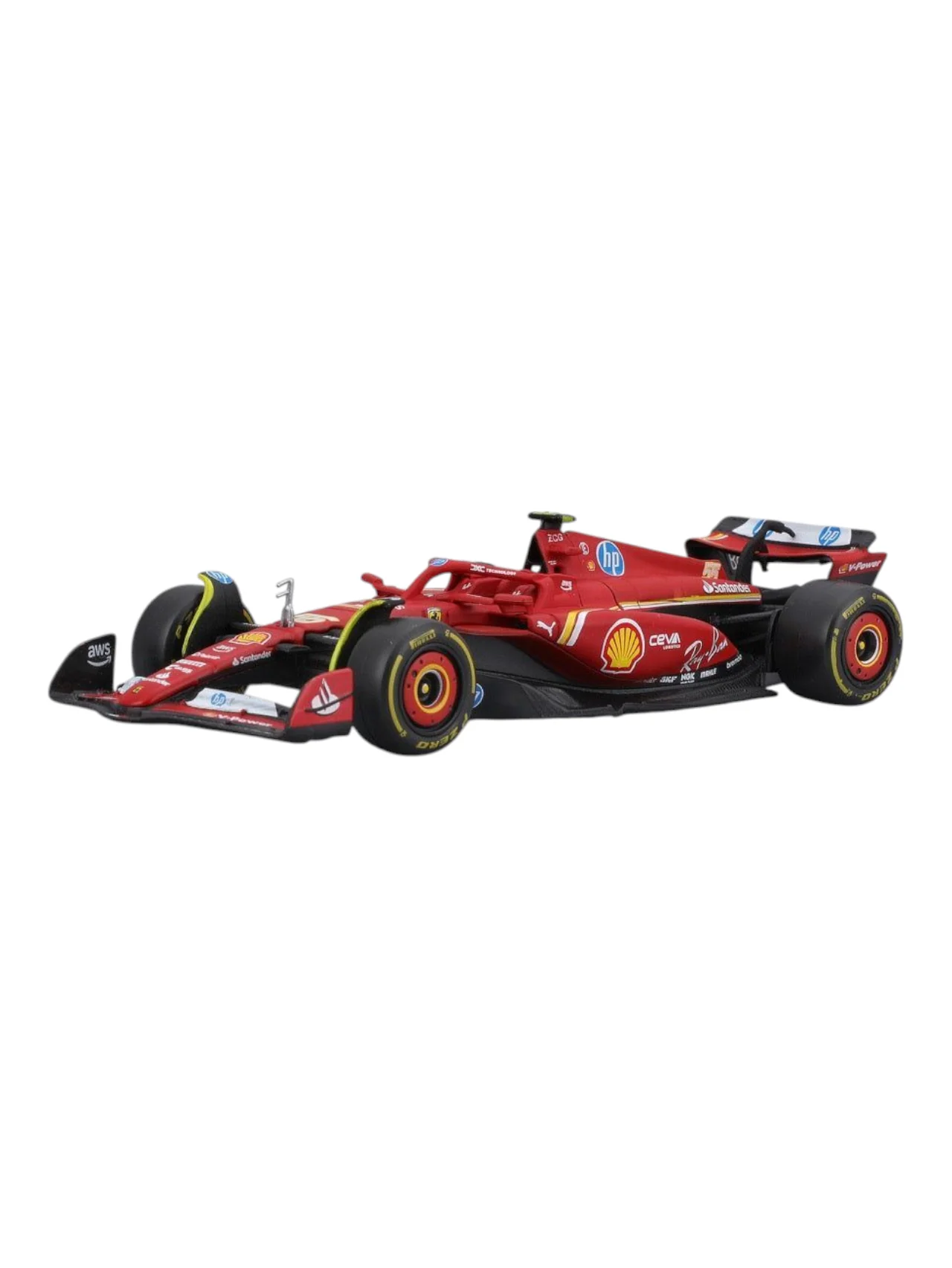 Bburago Formula 1 Ferrari (F1) SF-24 Diecast 1:43 Scale (With Acrylic Case) - Image 12