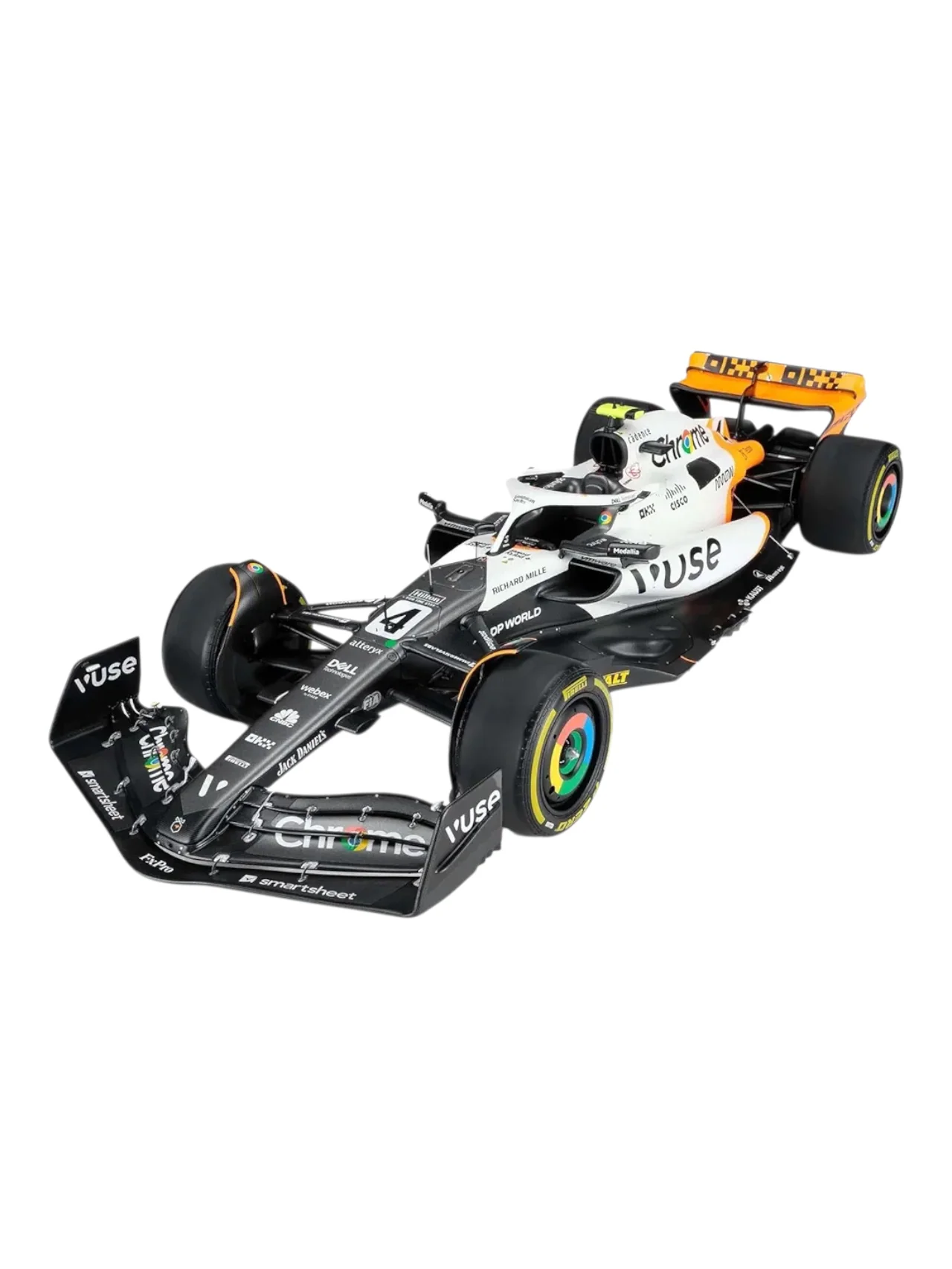 Bburago Formula 1 McLaren (F1) No.4 MCL60 2023 monaco gp 1:43 Scale bburago-18-38087 - Image 3