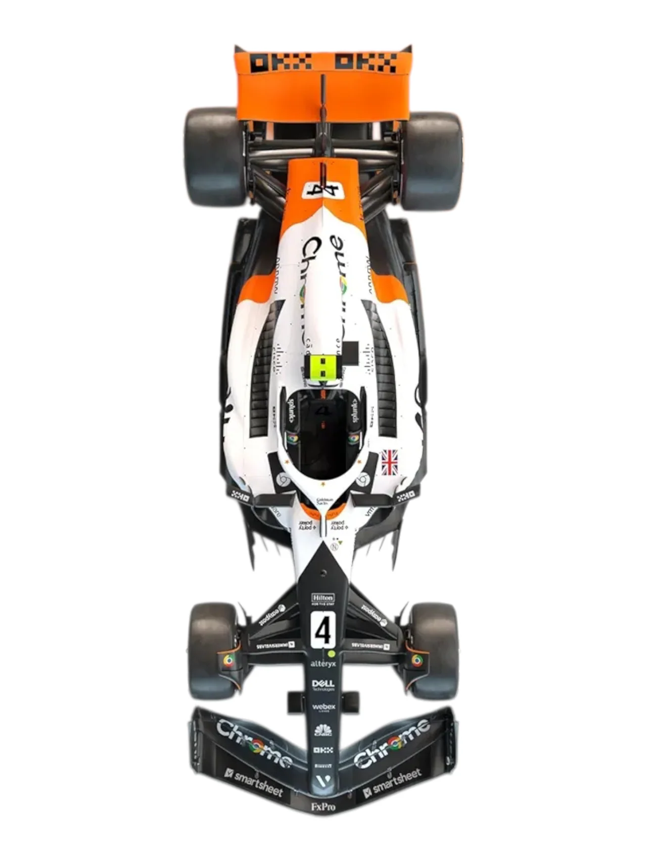 Bburago Formula 1 McLaren (F1) No.4 MCL60 2023 monaco gp 1:43 Scale bburago-18-38087 - Image 5