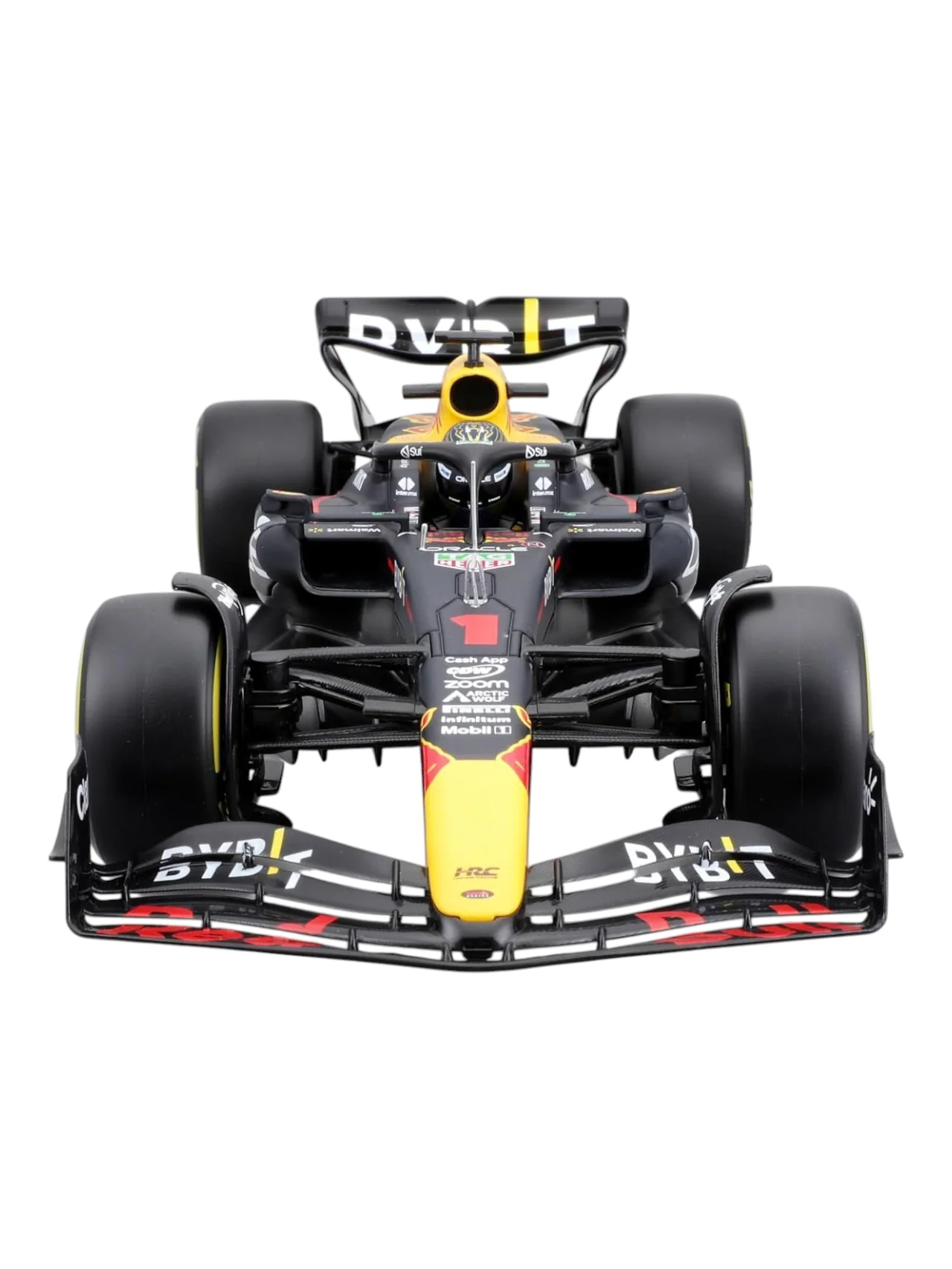 Bburago Formula 1 (F1) Oracle Redbull Racing RB19 -M.Verstappen 2023 Constructors Champions Diecast 1:18 Scale - Image 5