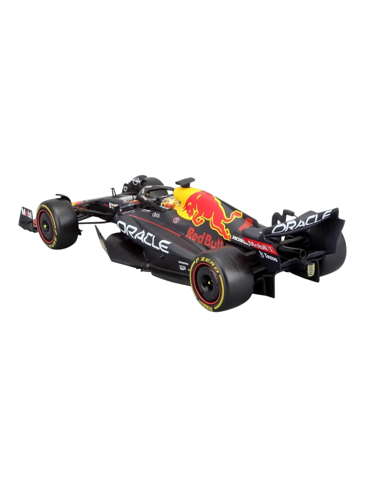 Bburago Formula 1 (F1) Oracle Redbull Winner Abu Dhabi Grand Prix 2022 Max Verstappen 1:24 Scale (With Acrylic Case) - Image 4