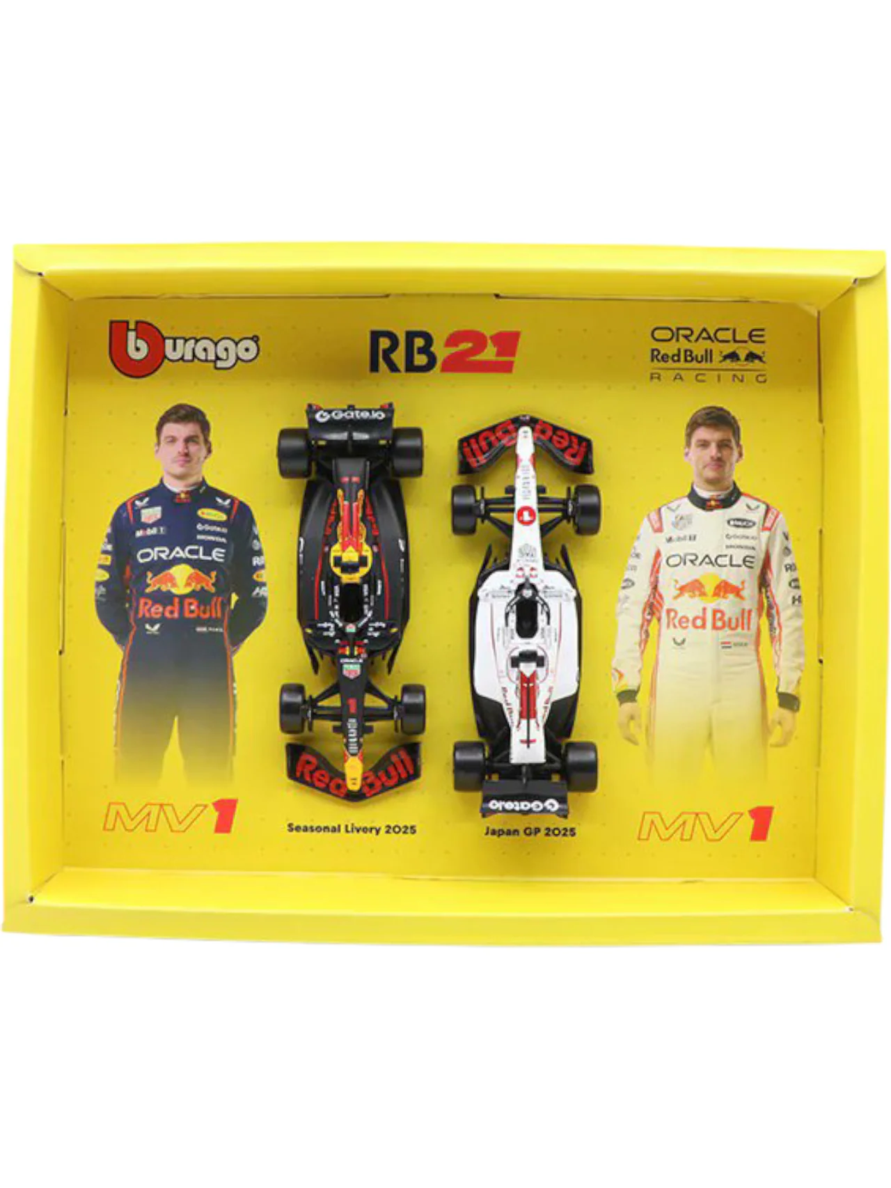 Bburago Formula F1 Racing RB21 MV1 Seasonal Livery 2025 1:43 Scale Bburago- 18-38099-V1 - Image 2
